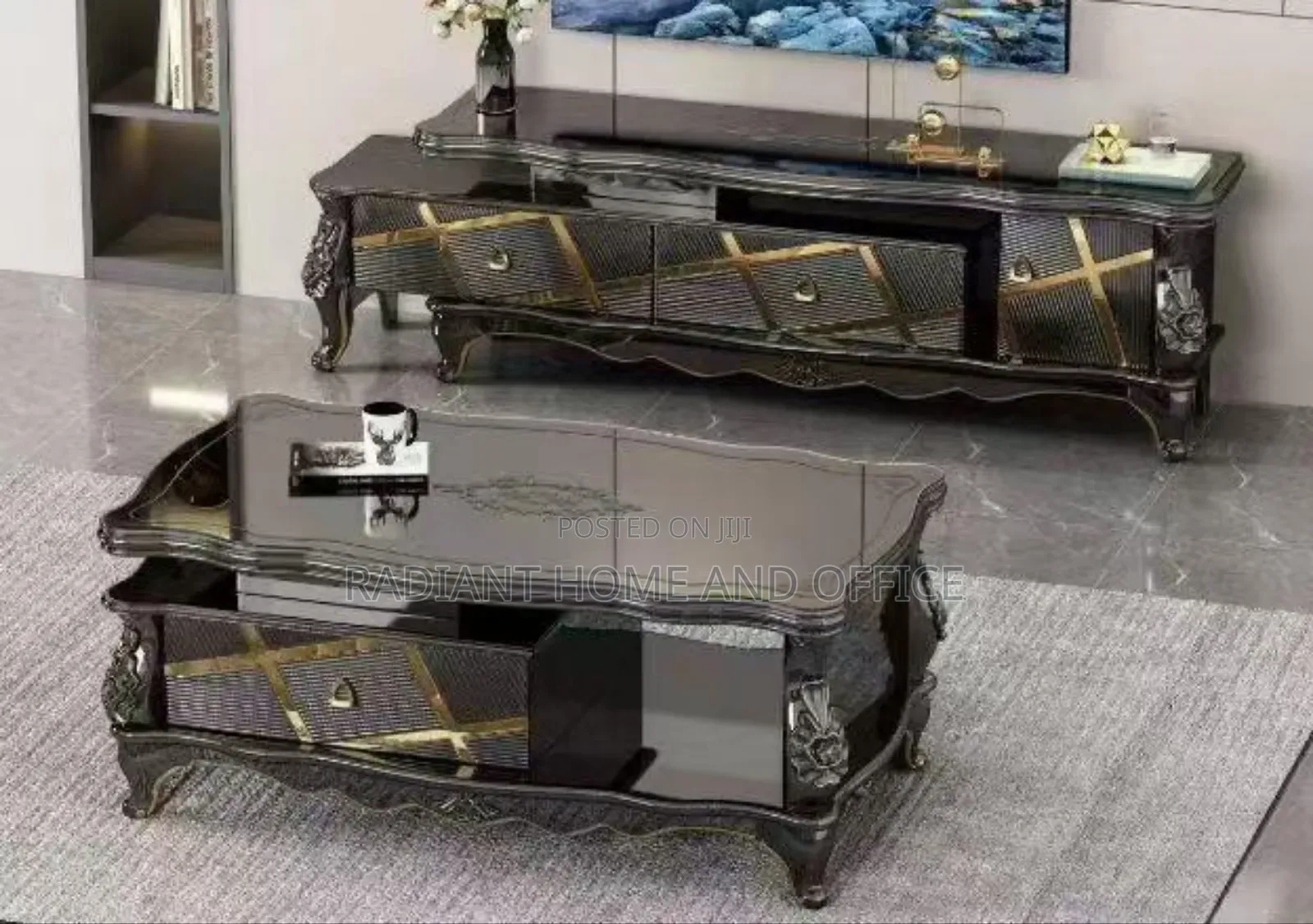 Royal Set Tv Stand and Table 1.5metre