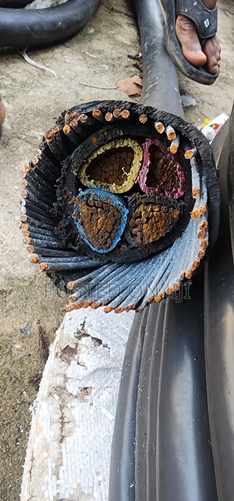 185mm 4core Akj High Quality Electric Armoured Cable
