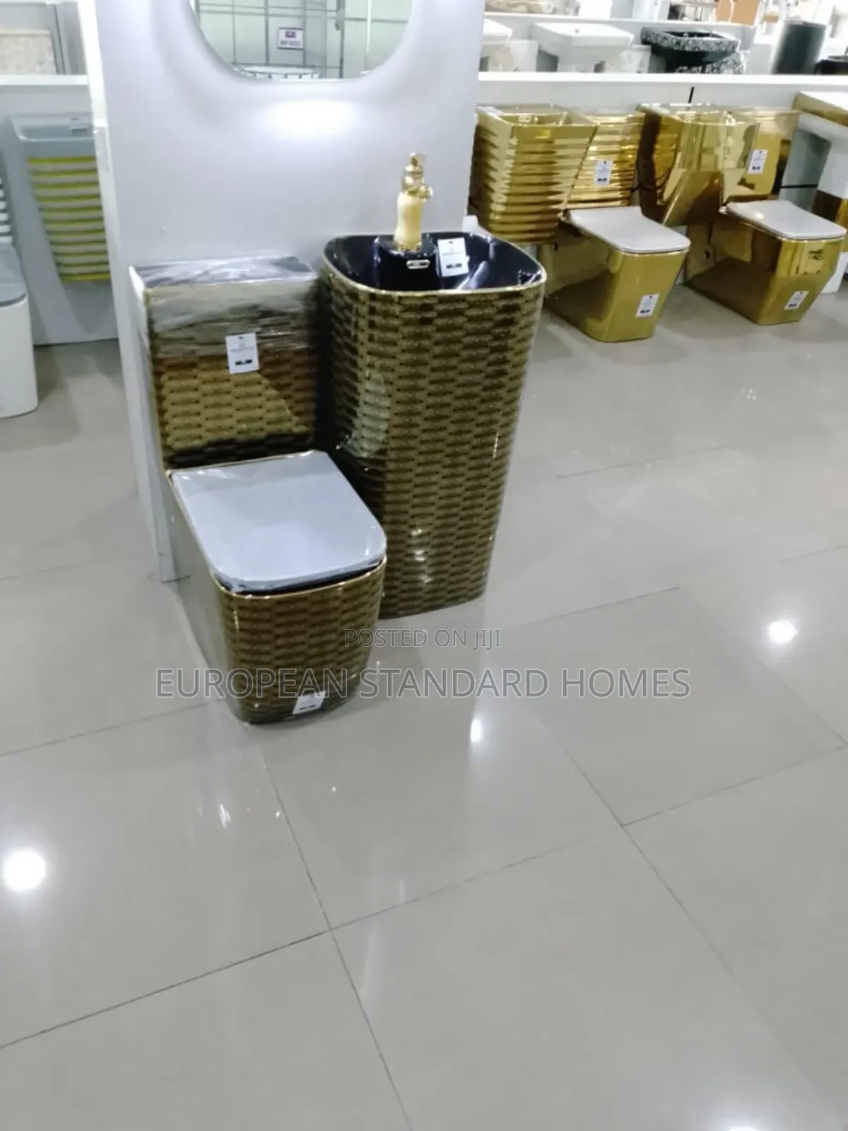 Gold Luxury Water Closet