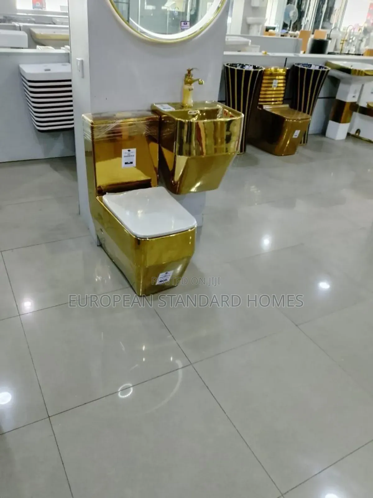 Gold Luxury Water Closet