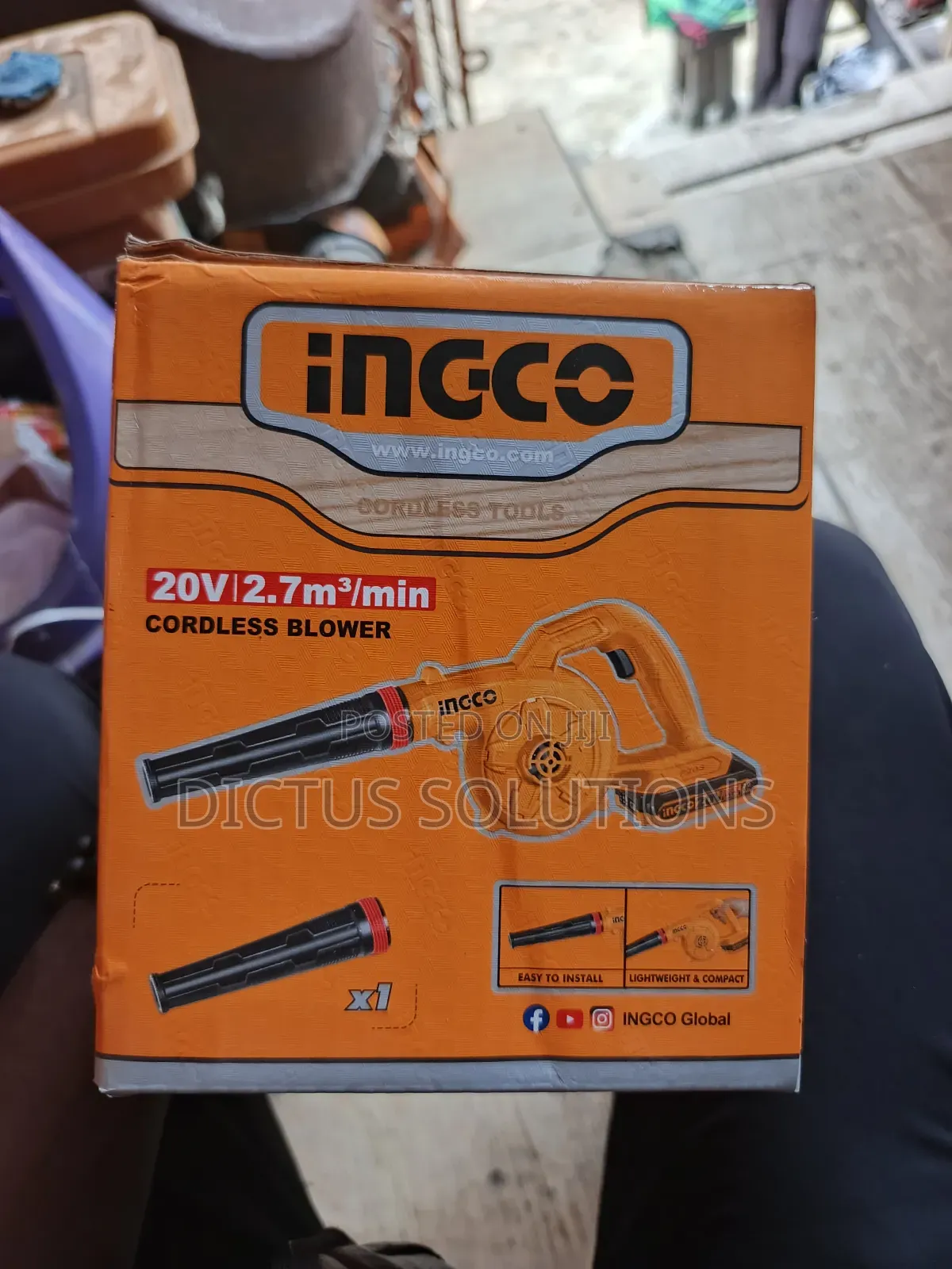 High Quality Cordless Rechargeable Hand Air Blower Machine