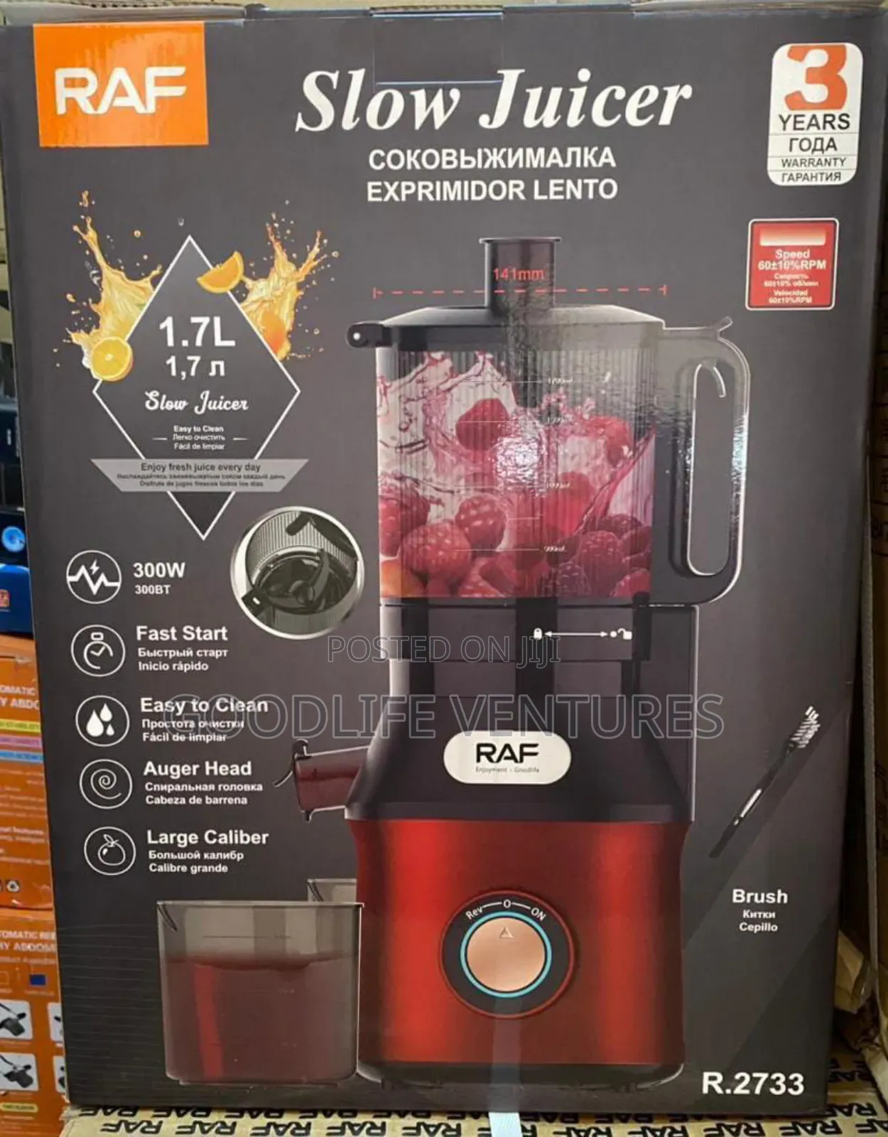 Raf Big Mouth Slow Juicer