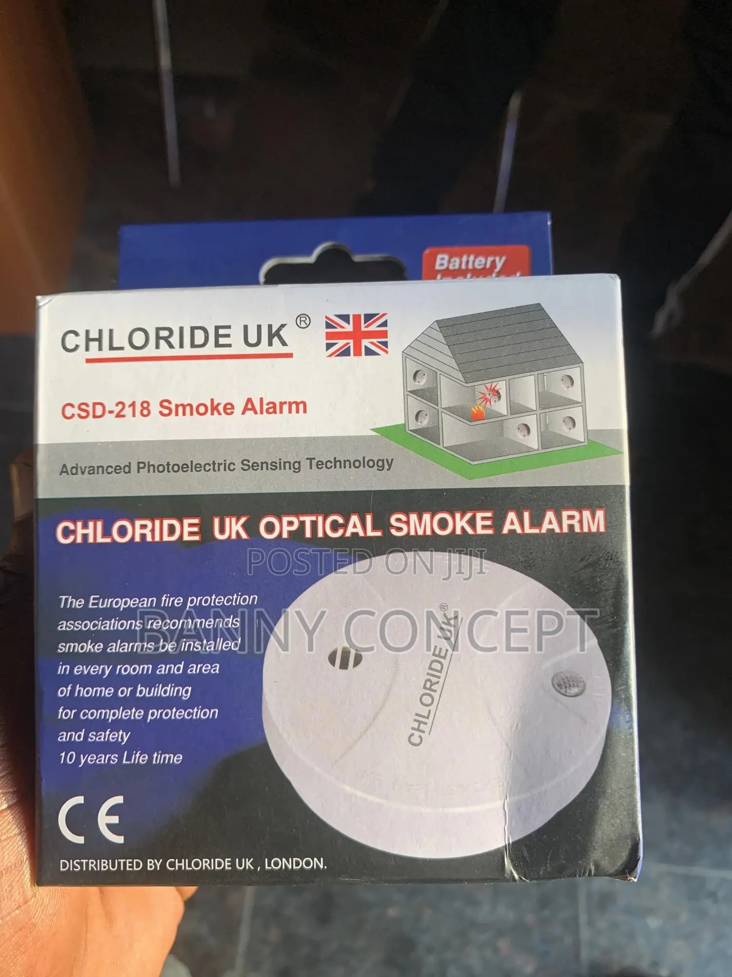 Uk Csd-218 Optical Smoke Alarm