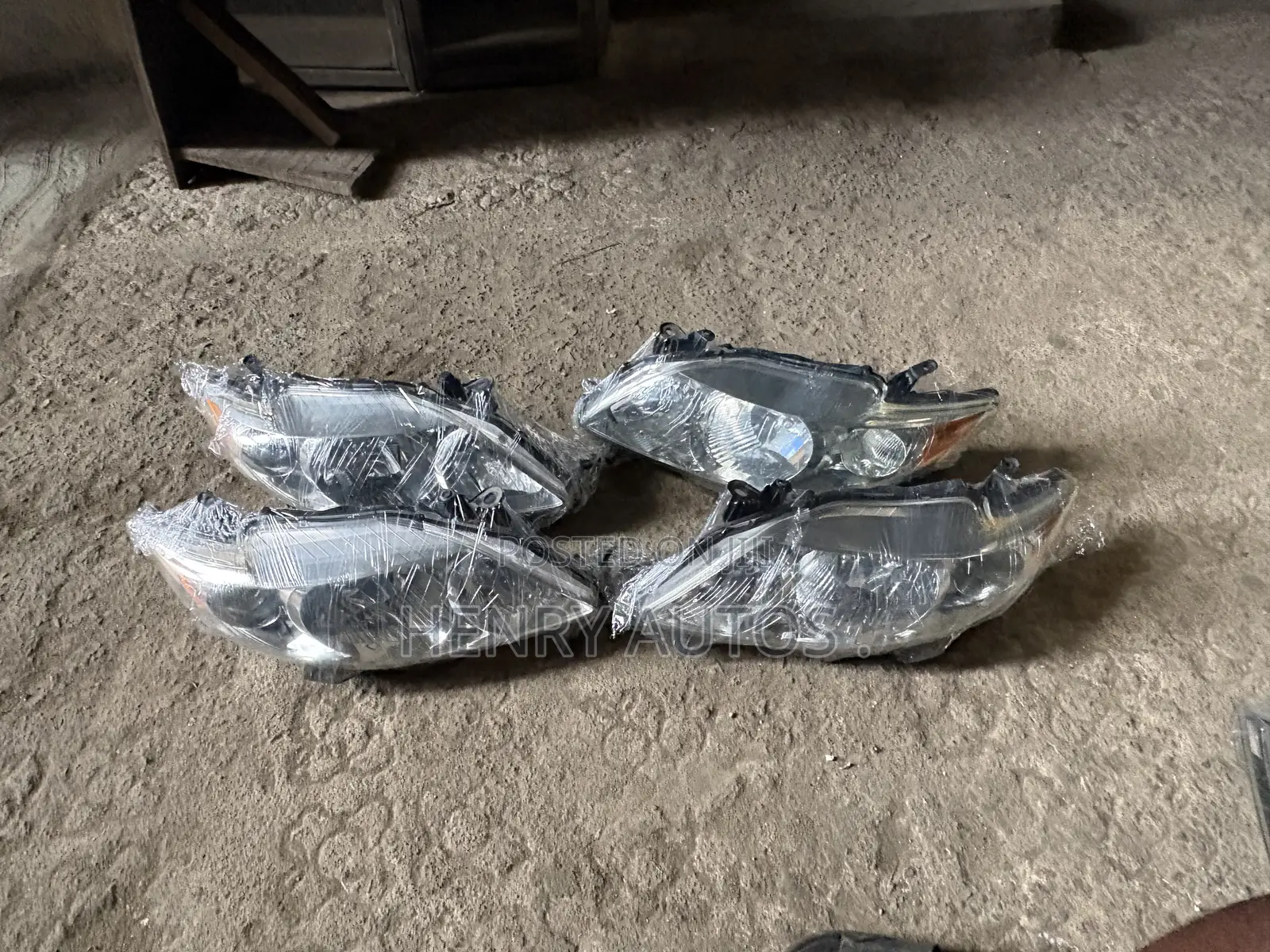 Set Headlights Corolla 2008