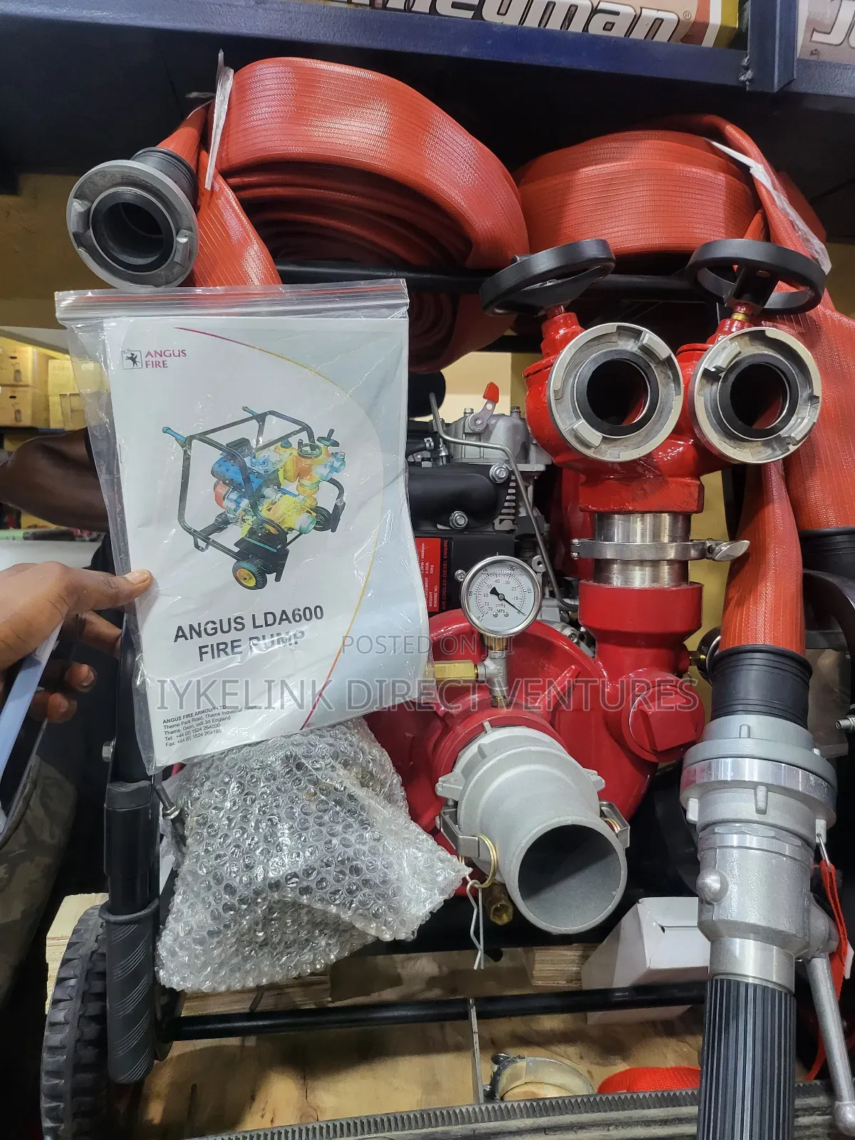 Portable Fire Pump 15hp