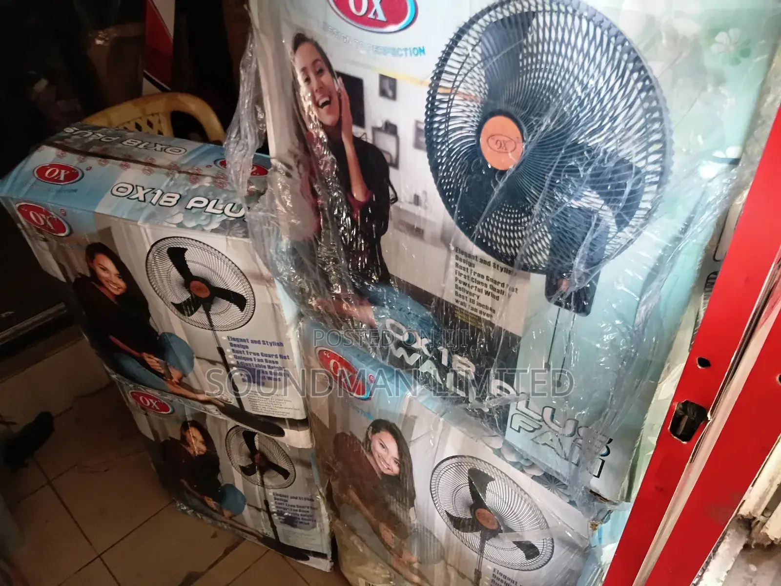 Ox 18" Inches Standing Fan