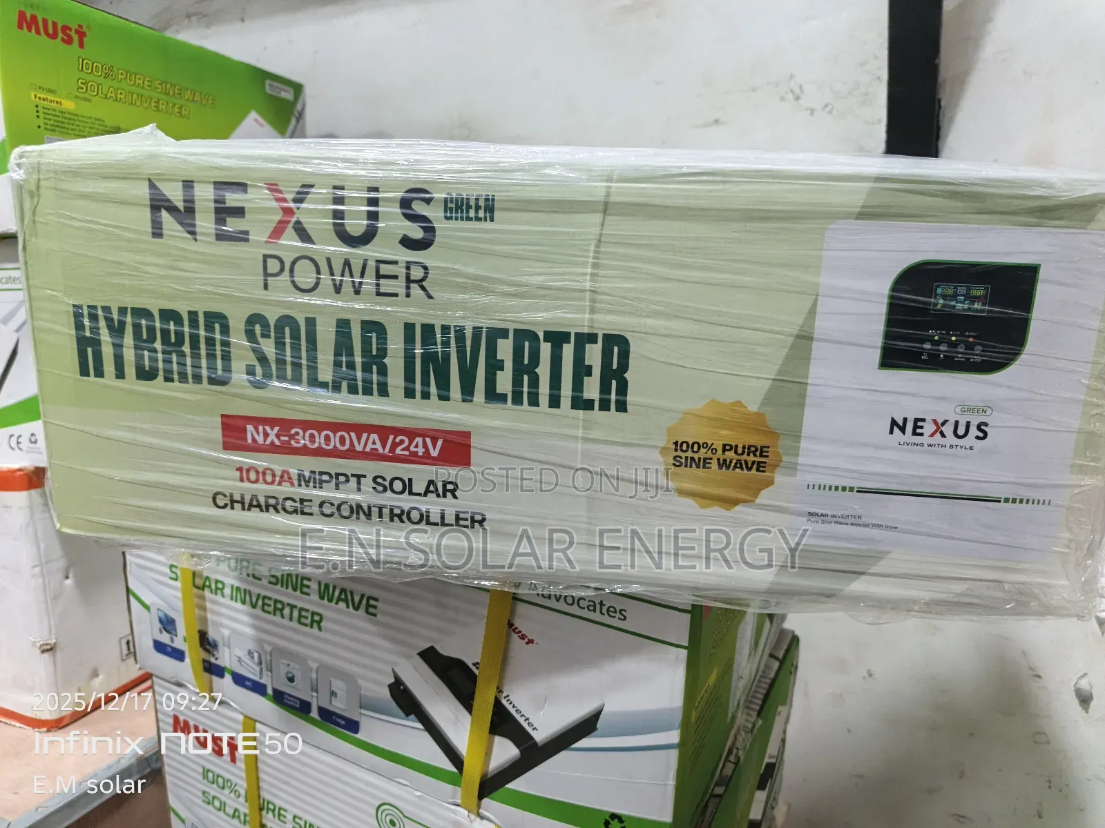 3000kva/24volts Nexus Hybrid (100a Mppt)Inverter Available Now