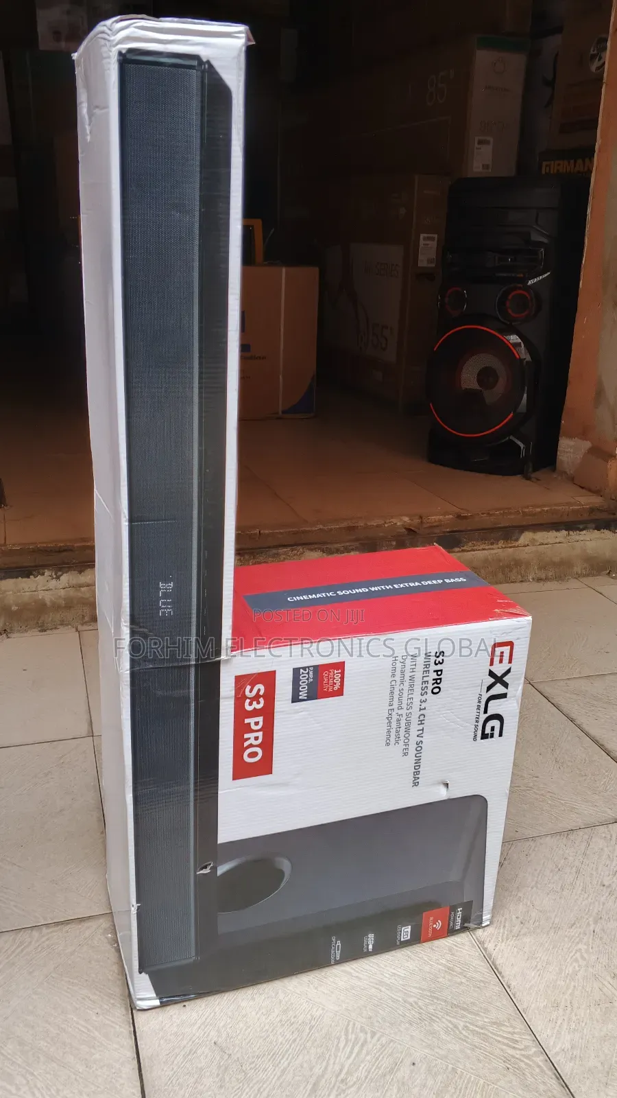Exlg 2000w Sound Bar