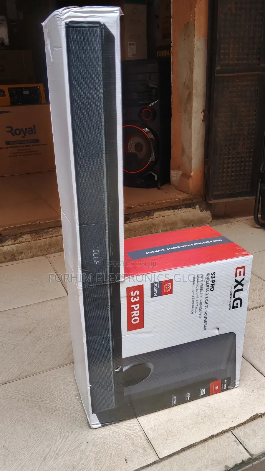 Exlg 2000w Sound Bar