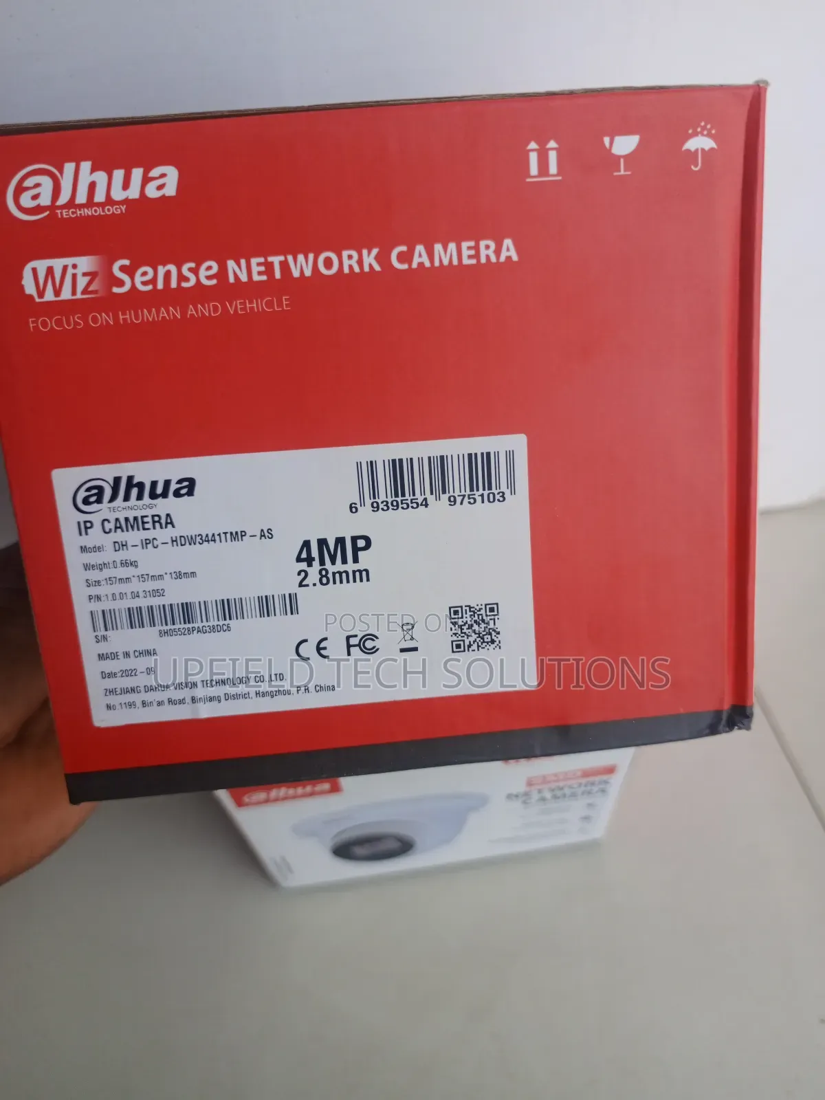 4mp Wizsense Ip Camera (With Audio Sd Slot)