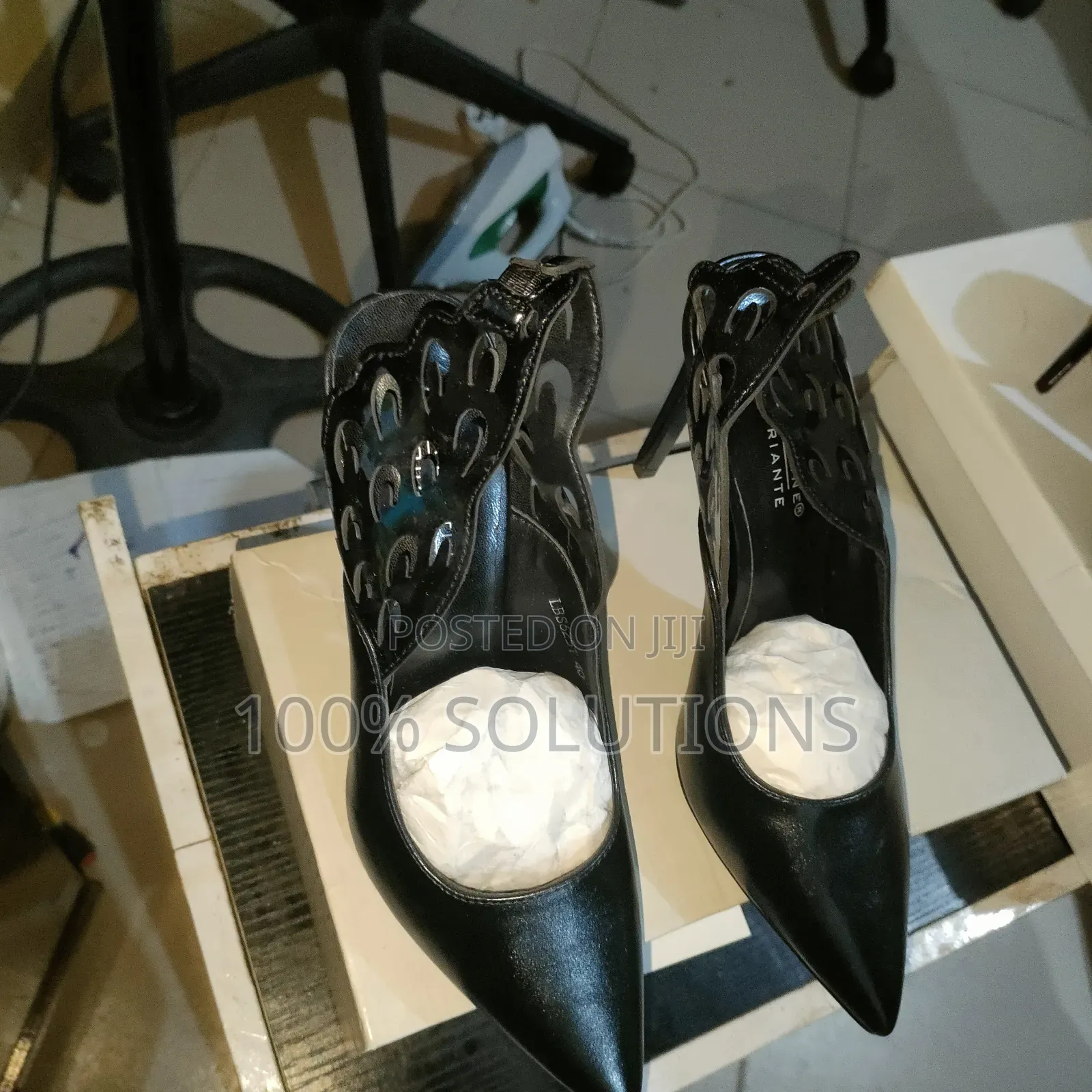 Best Selling La Bottine Souriante Black Heels Shoe