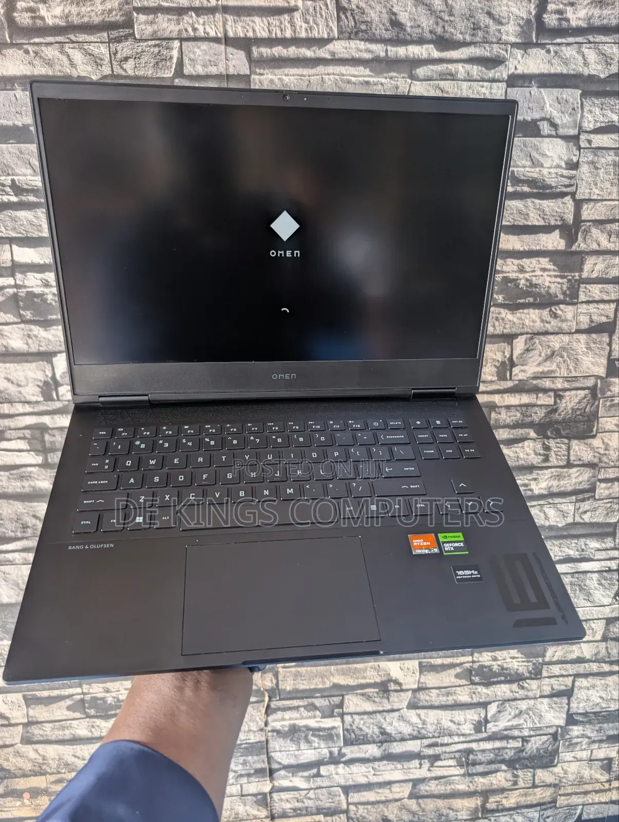 New Laptop HP Omen 16 16GB AMD Ryzen 9 SSD 512GB