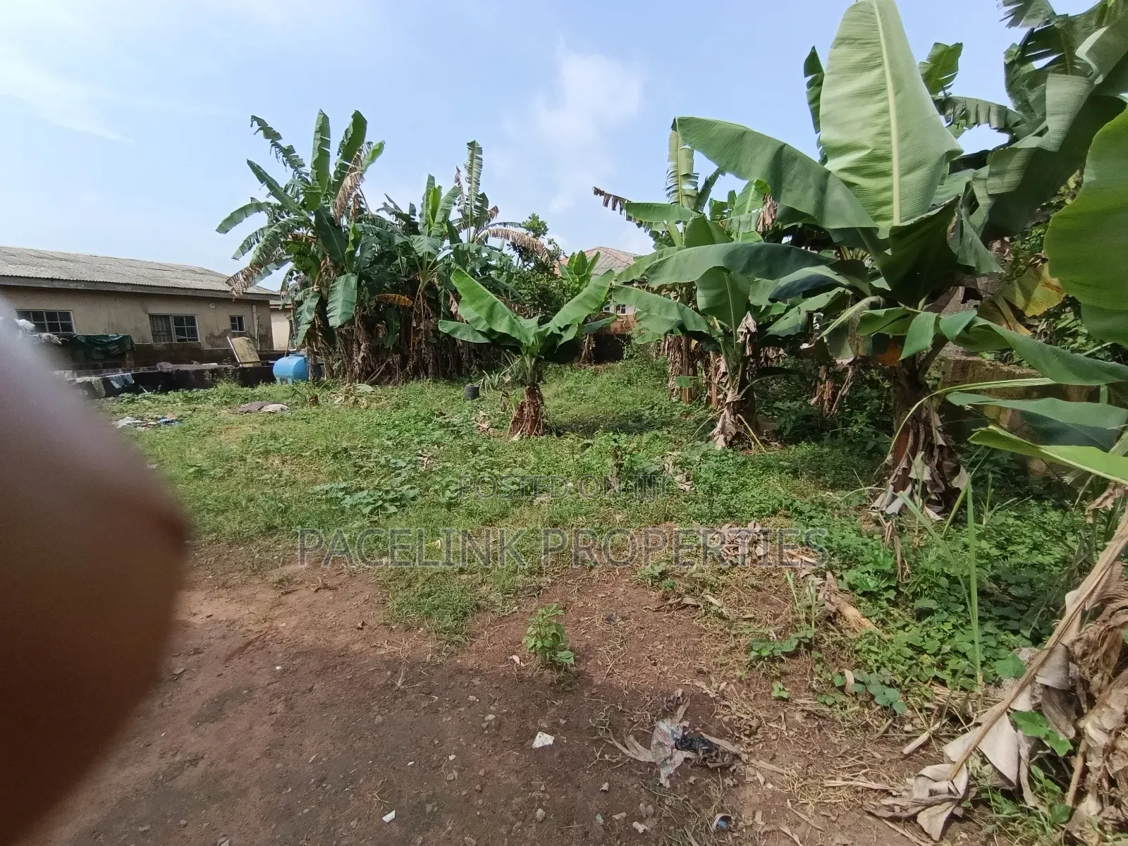 Almost Half Plot of Land to Be Cut Out on a Full Plot of Land