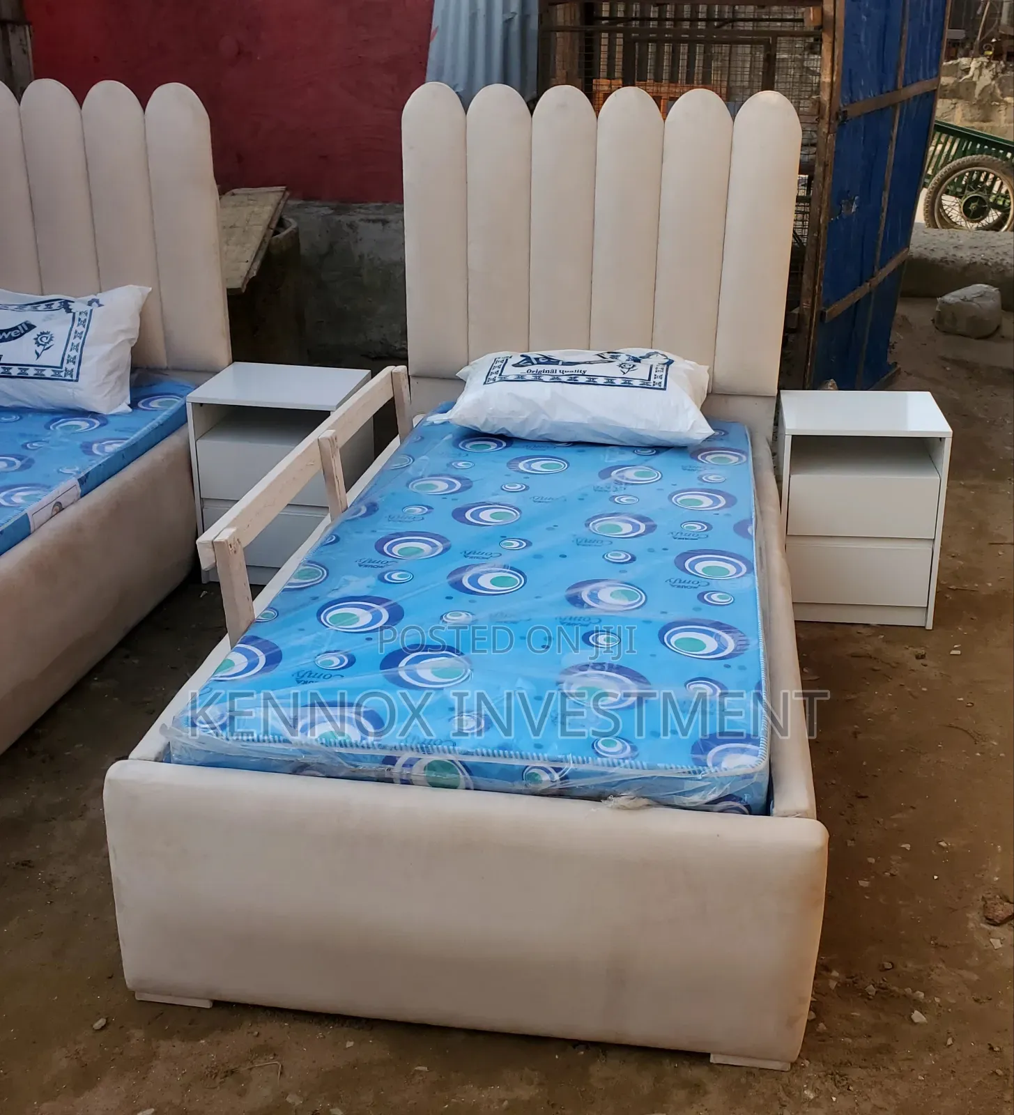 Upholstery Padded 3ft By 6ft Children Bedframe