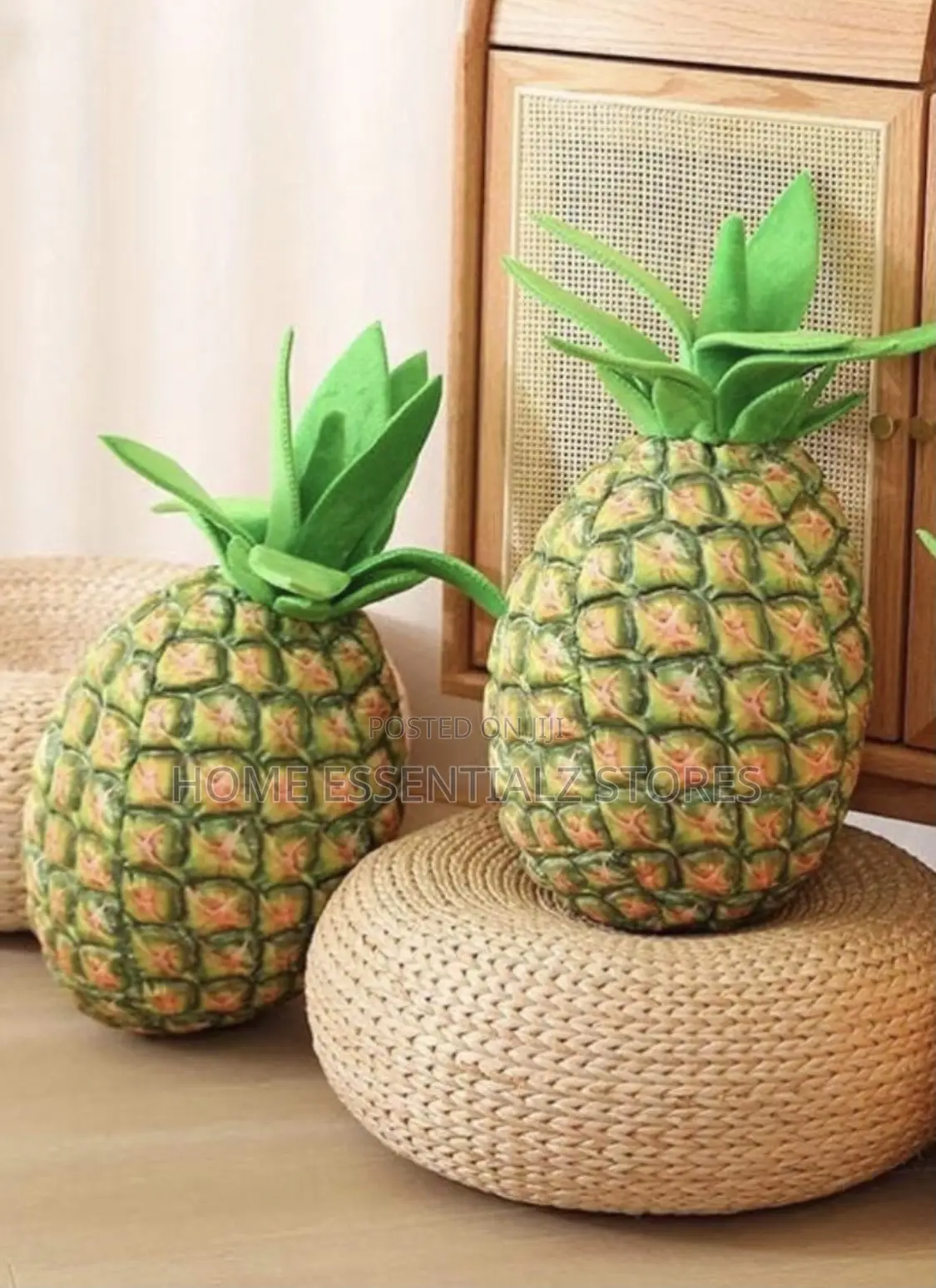 Doughnut Pineapple and Knot Shaped Throw Pillows