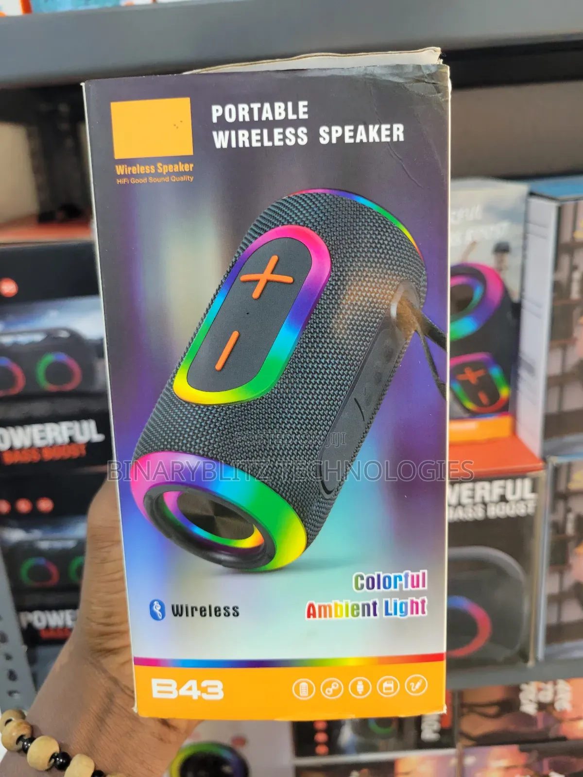 B43 Portable Bluetooth Speaker Type C