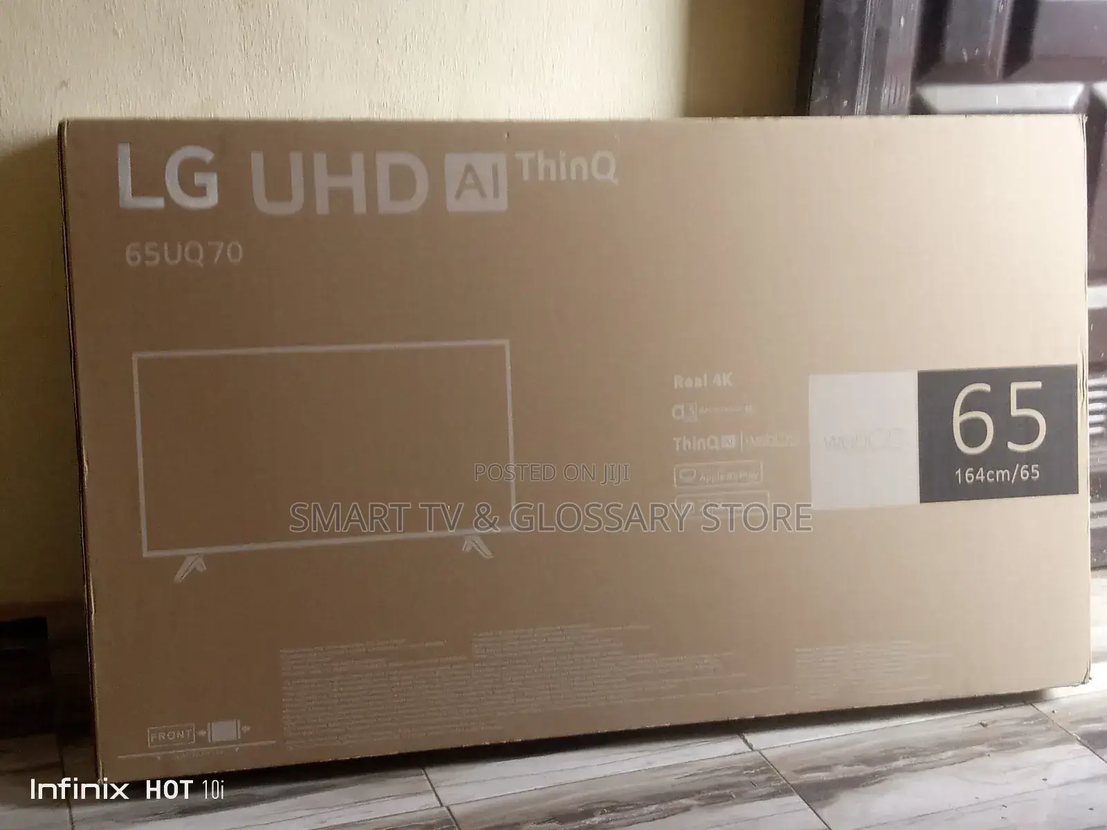 65 Inches With Warranty Vibrate Tv