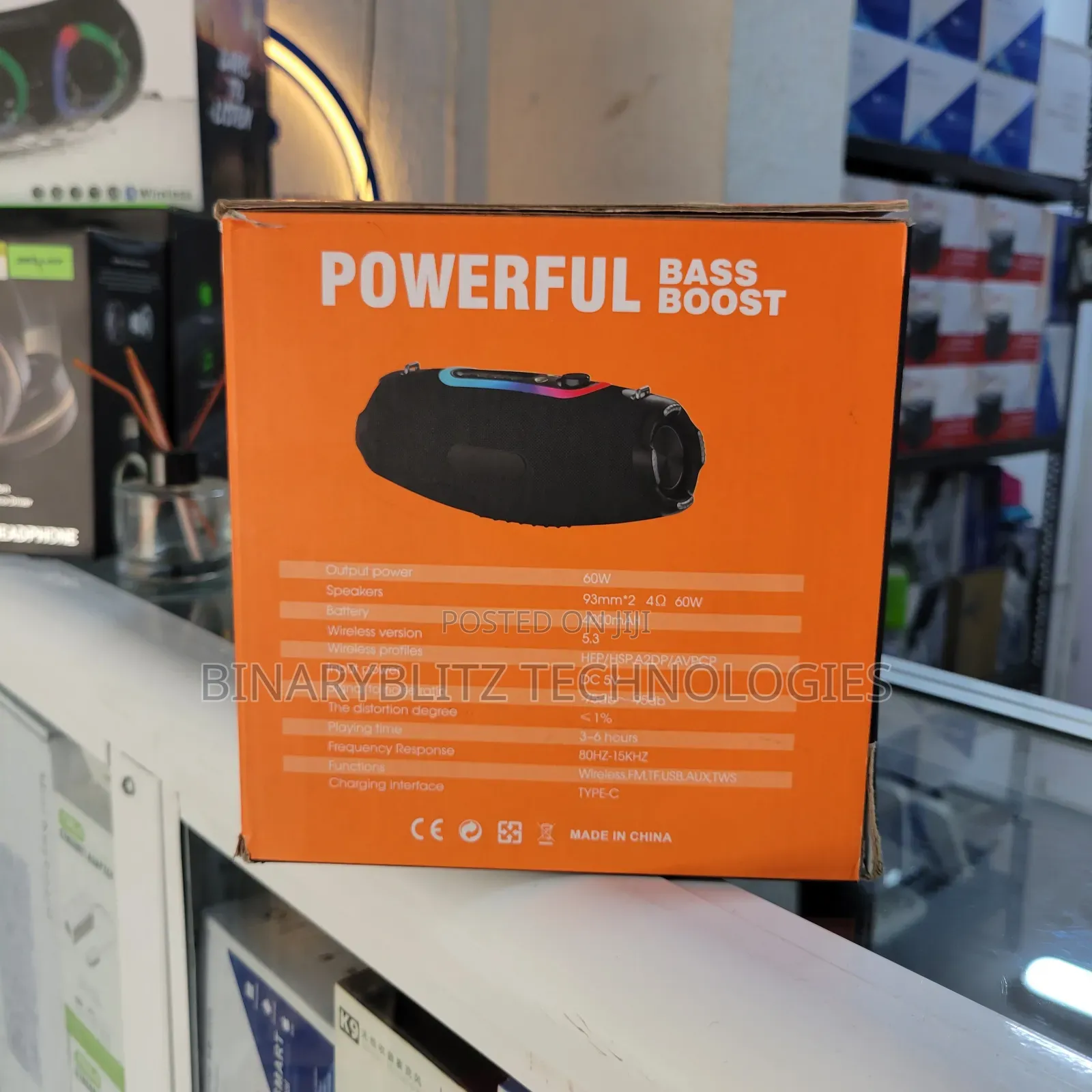 Sy 60watts Boombox3 Loud Outdoor Speaker