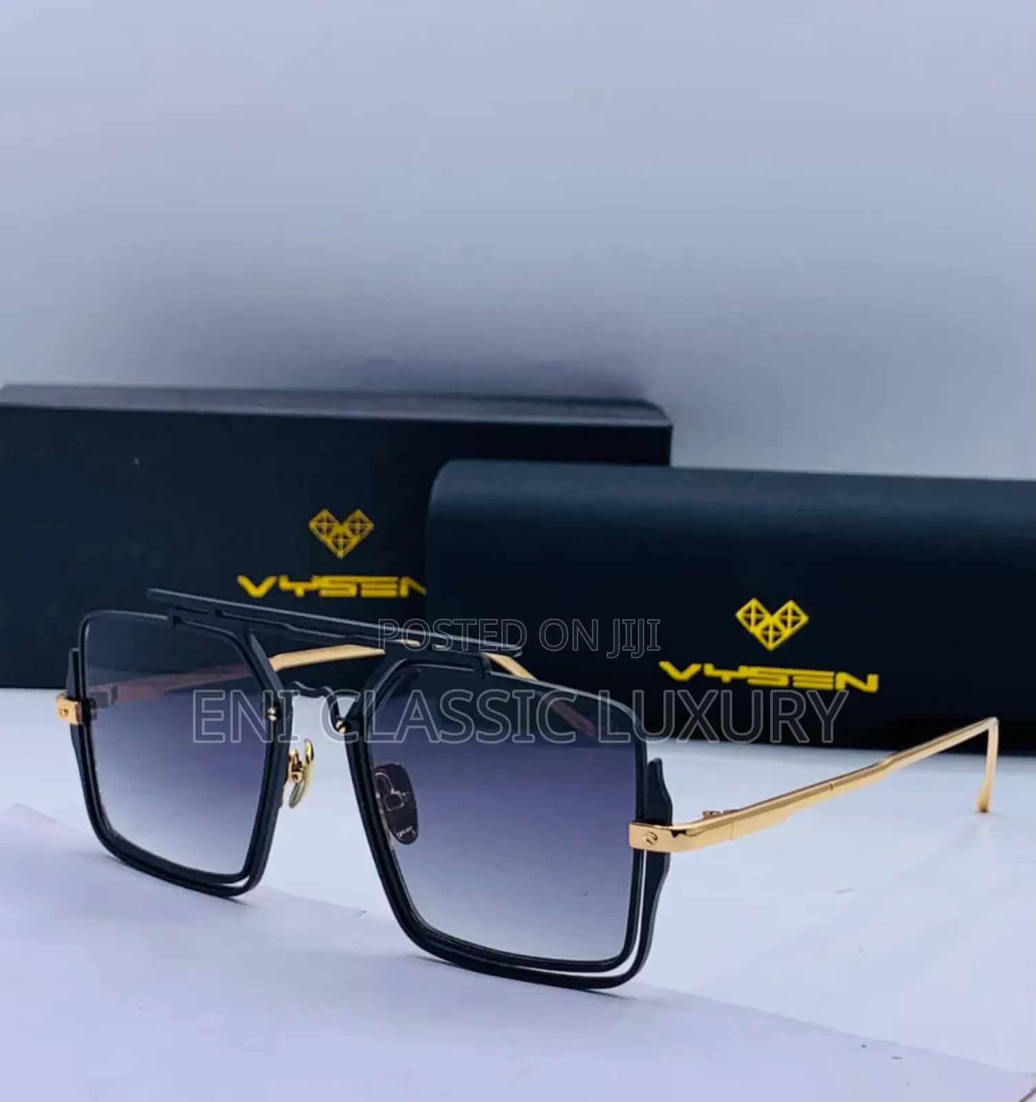 Original Luxury Men's Eyewear Collection Louis Vuitton Well Banded