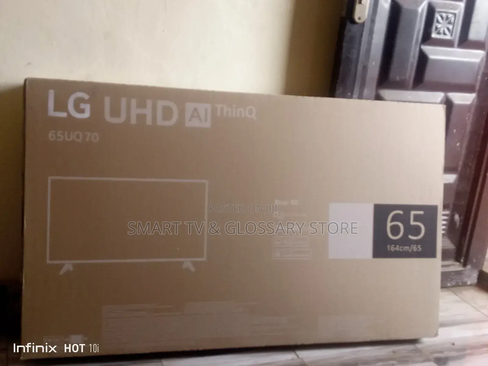 65 Inches With Inbuilt Frameless Shower Tv