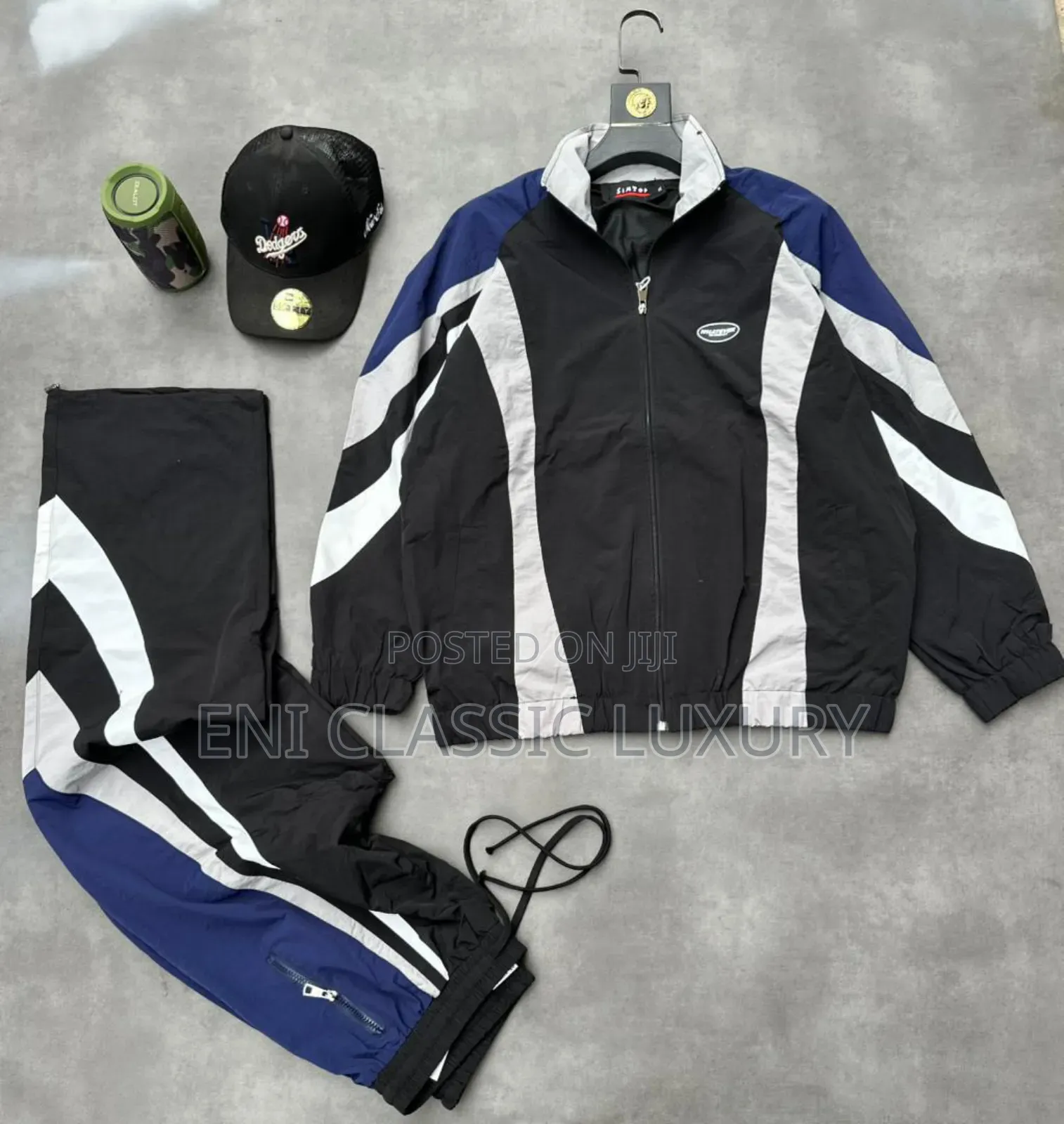 Premium Quality Luxury Cargo Tracksuits Well Banded Package