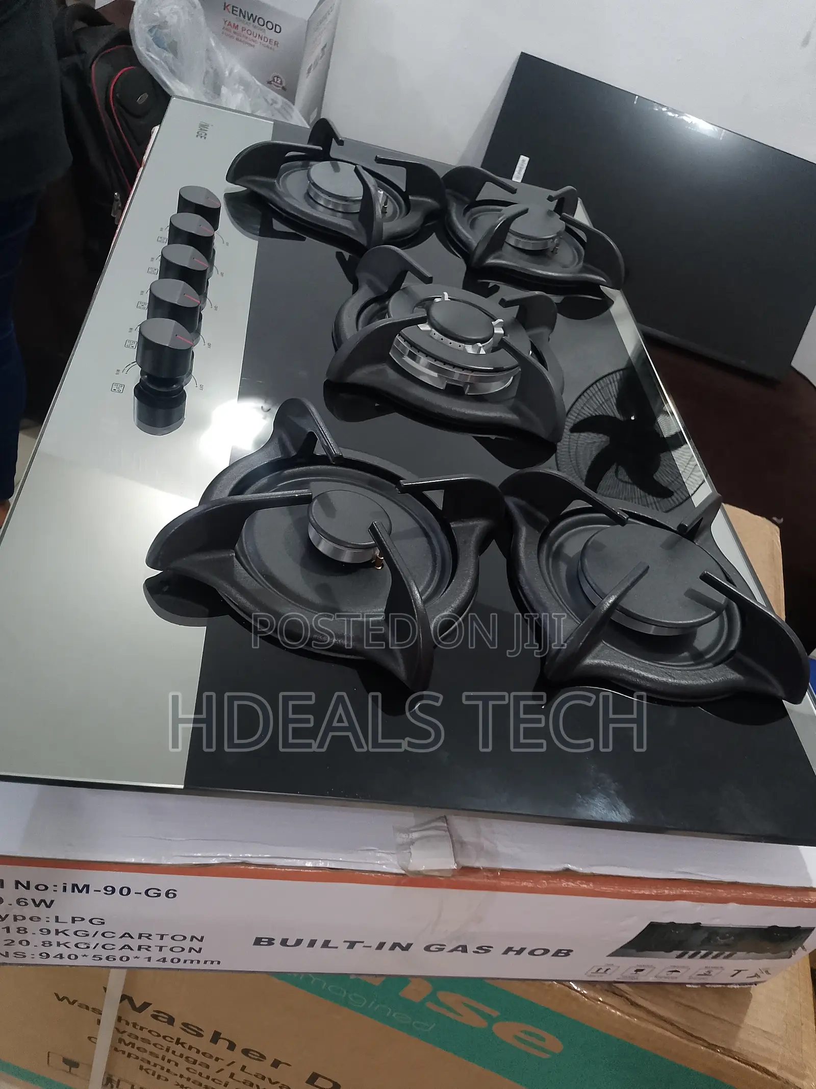 Titan Heat Industrial-Style Image Gas Cooking Hob