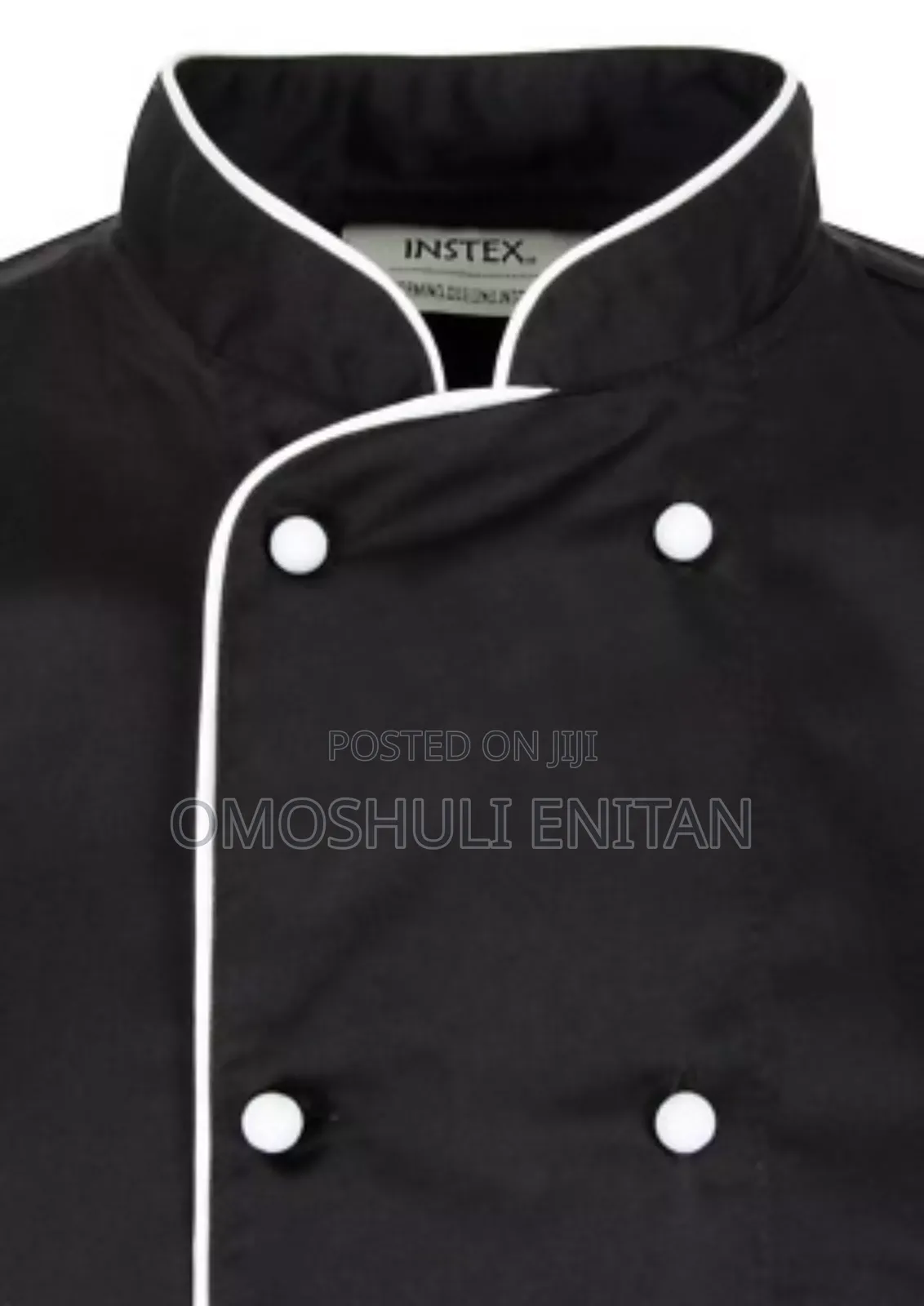 Black Chef Jackets Available(Male and Female)