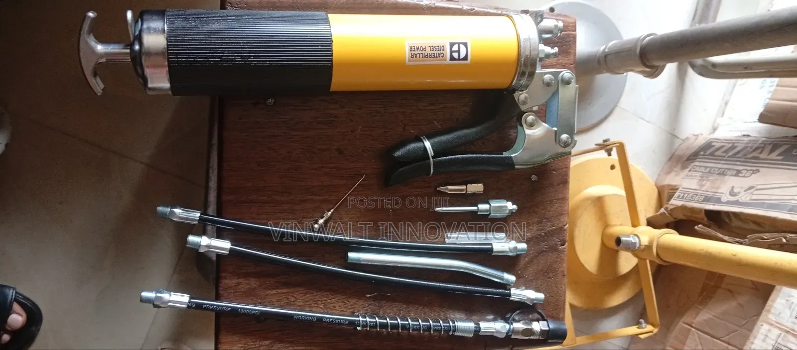 Heavy Duty Grease Gun 8000psi Pistol Grip