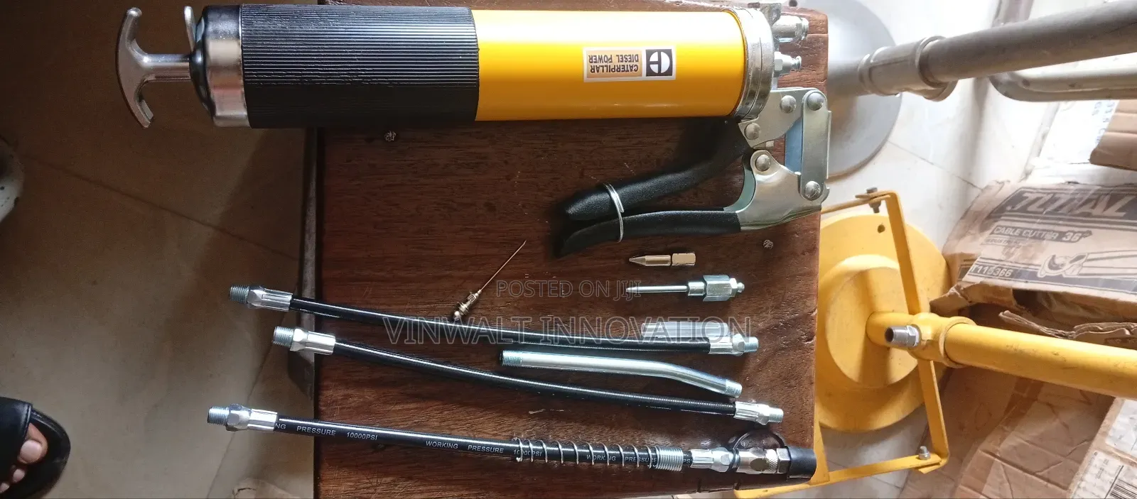 Heavy Duty Grease Gun 8000psi Pistol Grip