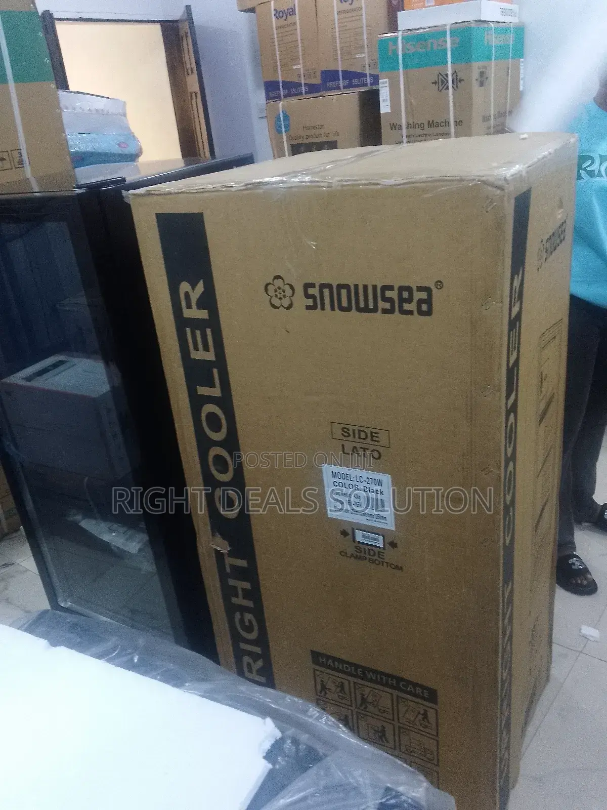 Snowsea Ls 270 Single-Door Refrigerated Showcase