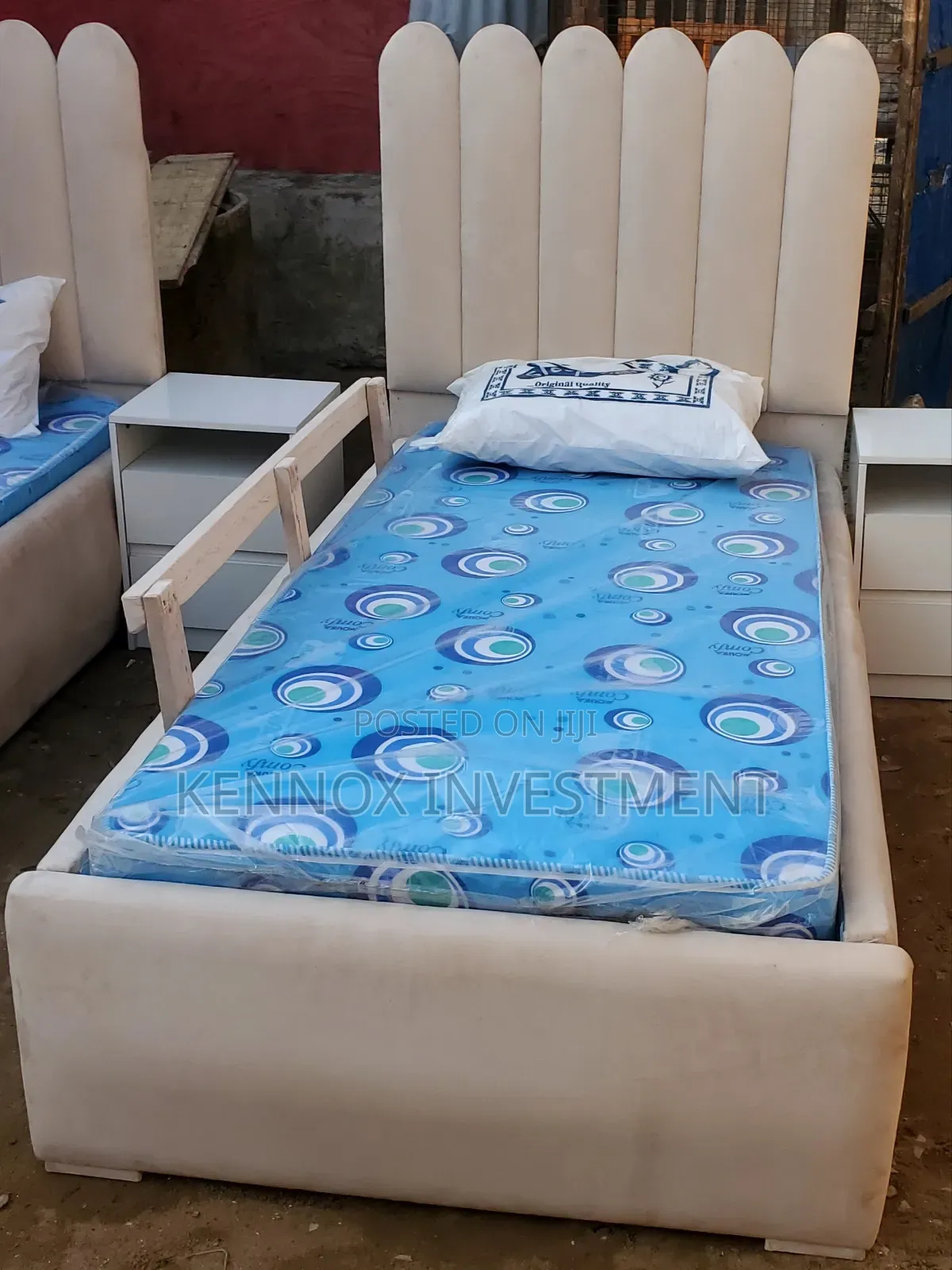 Upholstery Padded 3ft By 6ft Children Bedframe