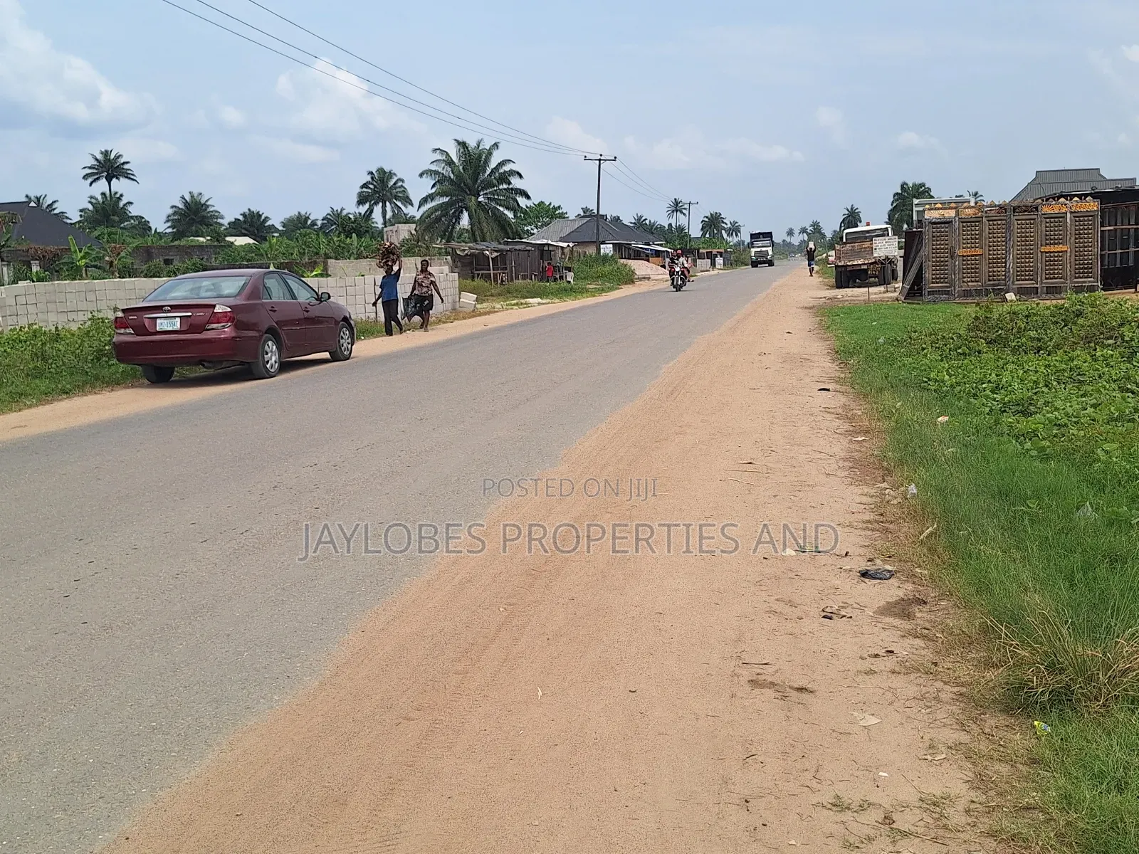For Sale: 100 Plots Directly on a Tarred Road, Omagwa, Rivers State