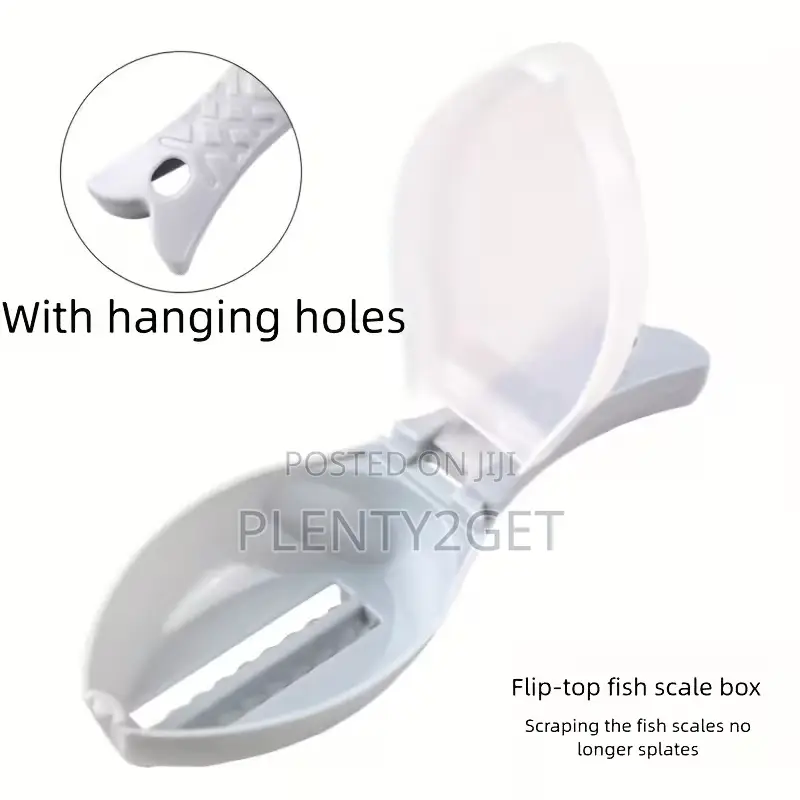 Fish Scale Scraper With Built-in Container – Clean, Fast Mess-Free
