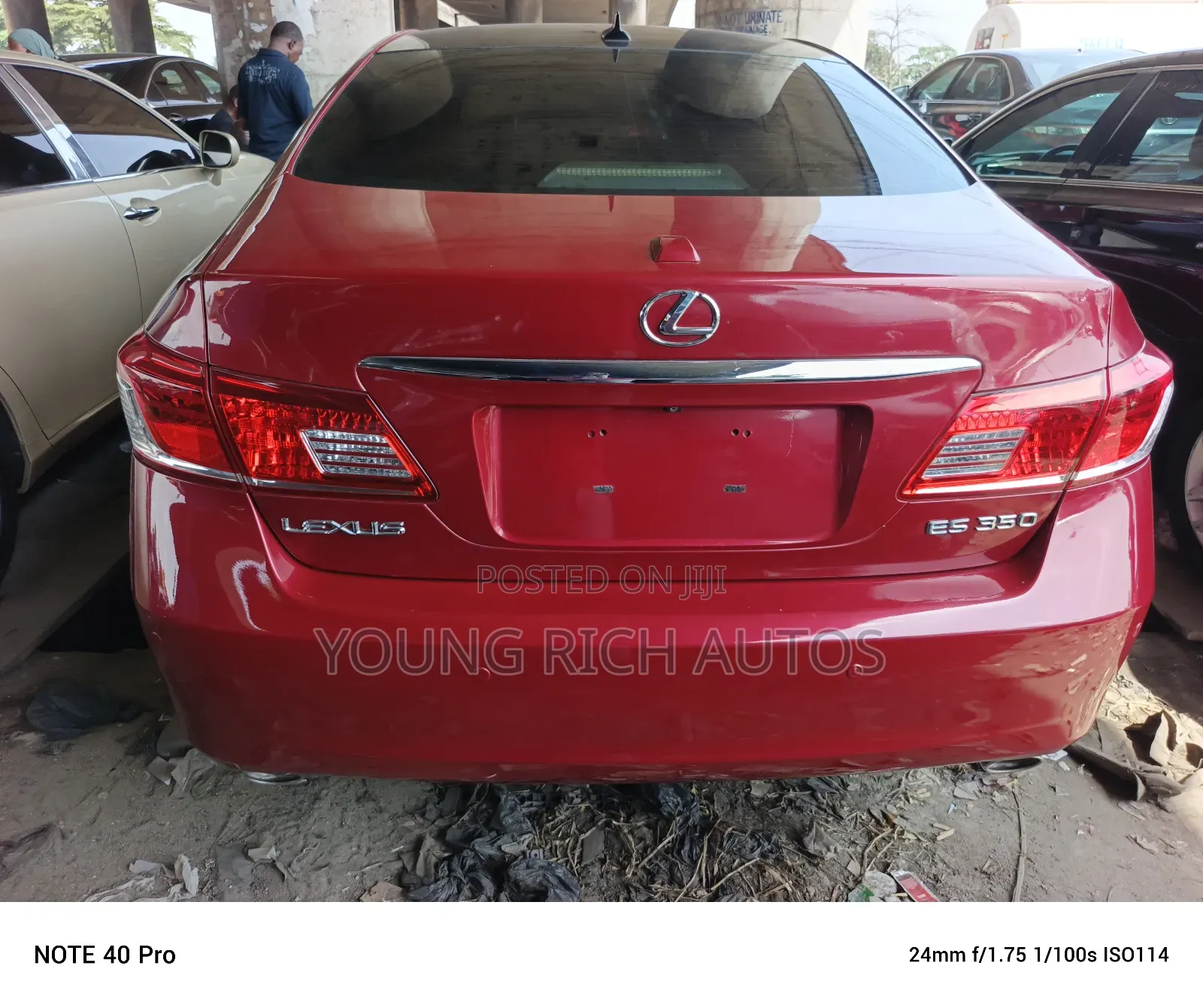 Lexus ES 350 2010 Red
