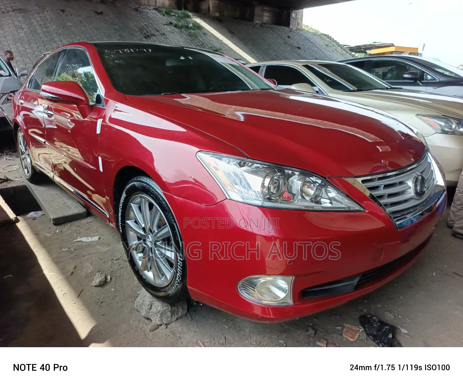 Lexus ES 350 2010 Red