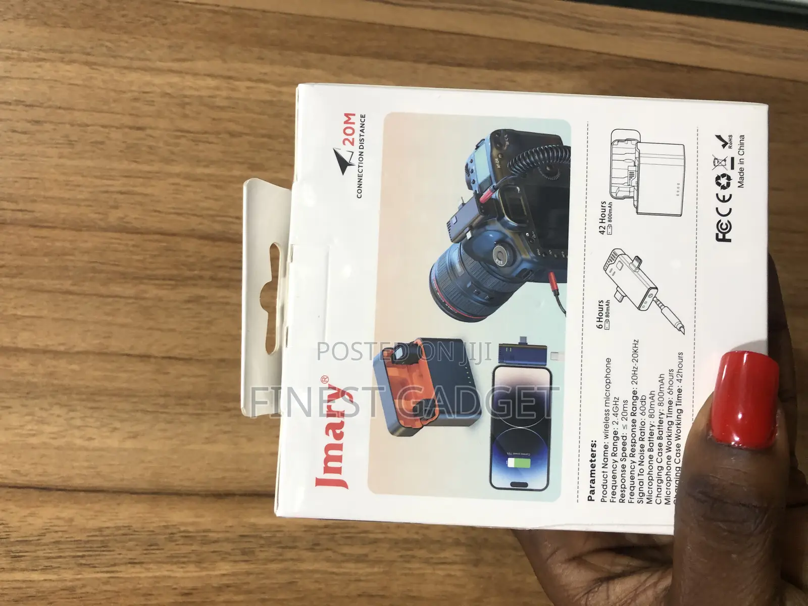 Jmary Mw-16 2.4g Wireless Microphone System.