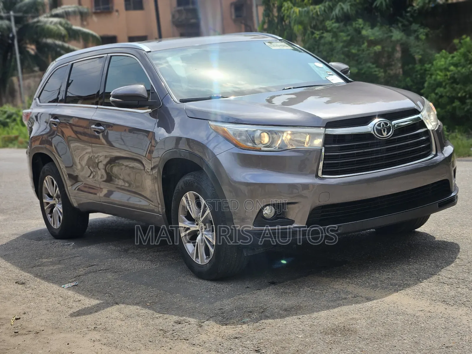 Toyota Highlander XLE 4dr SUV (3.5L 6cyl 6A) 2015 Gray