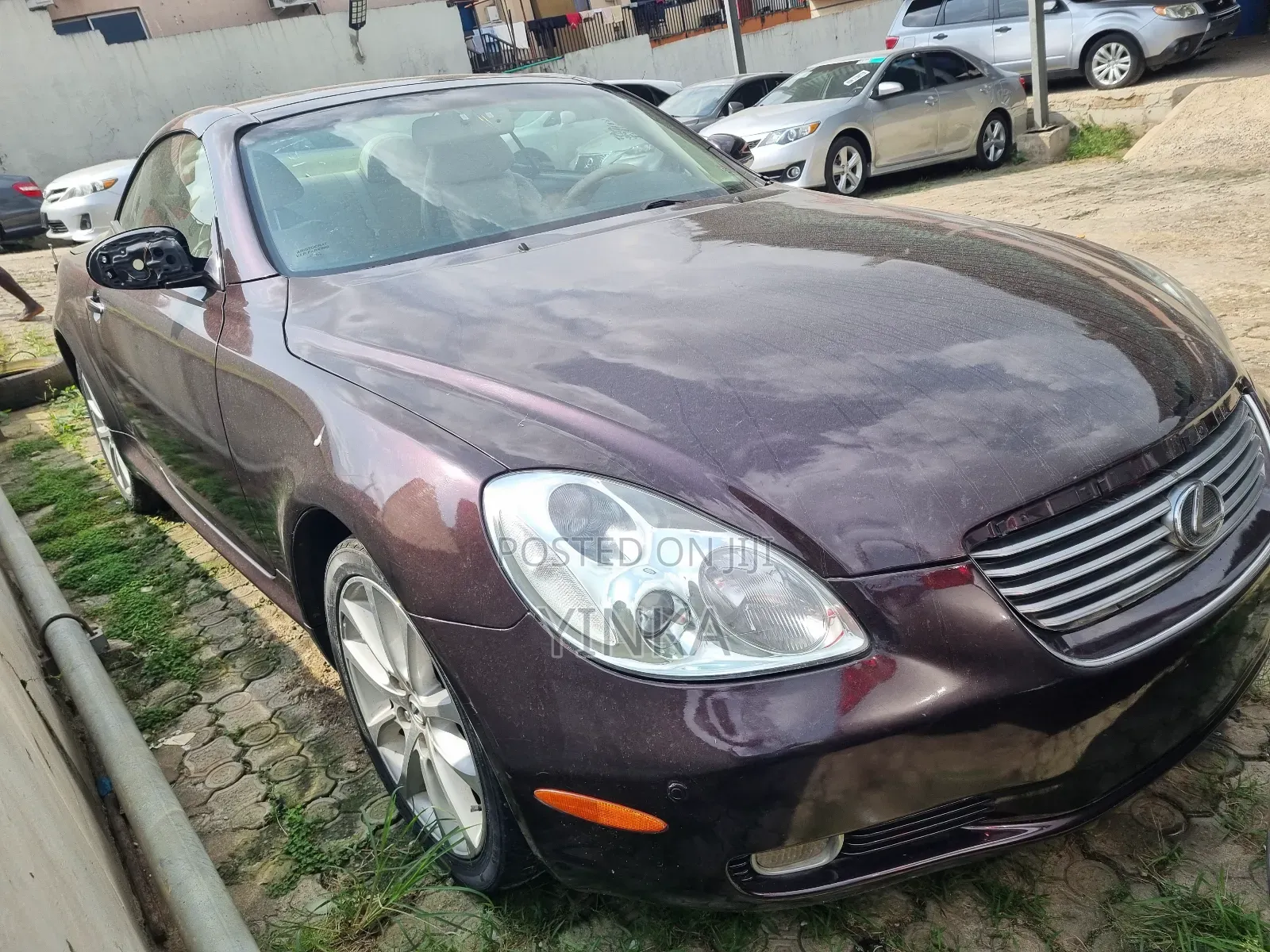 Lexus SC 2002 Burgundy