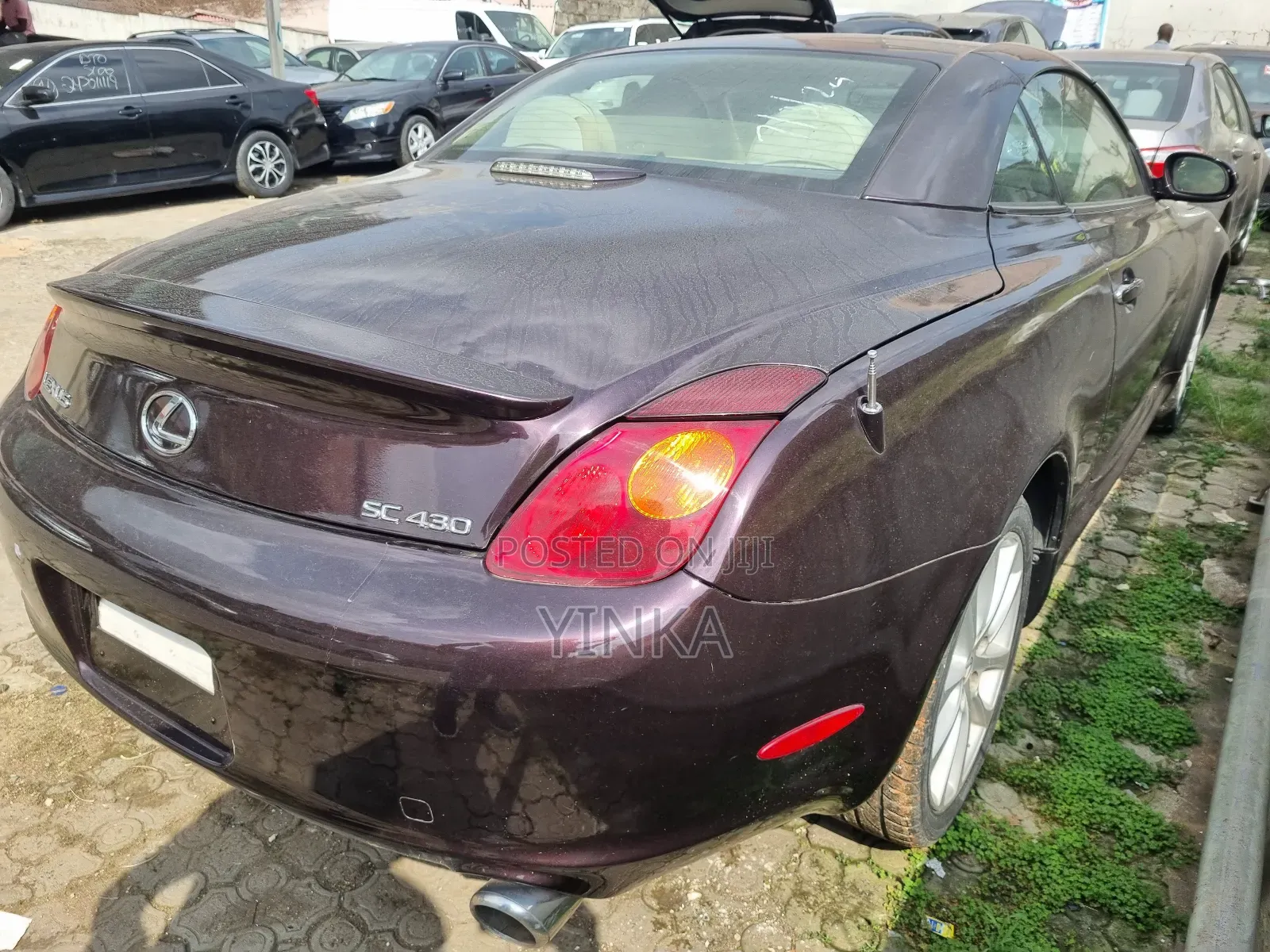 Lexus SC 2002 Burgundy