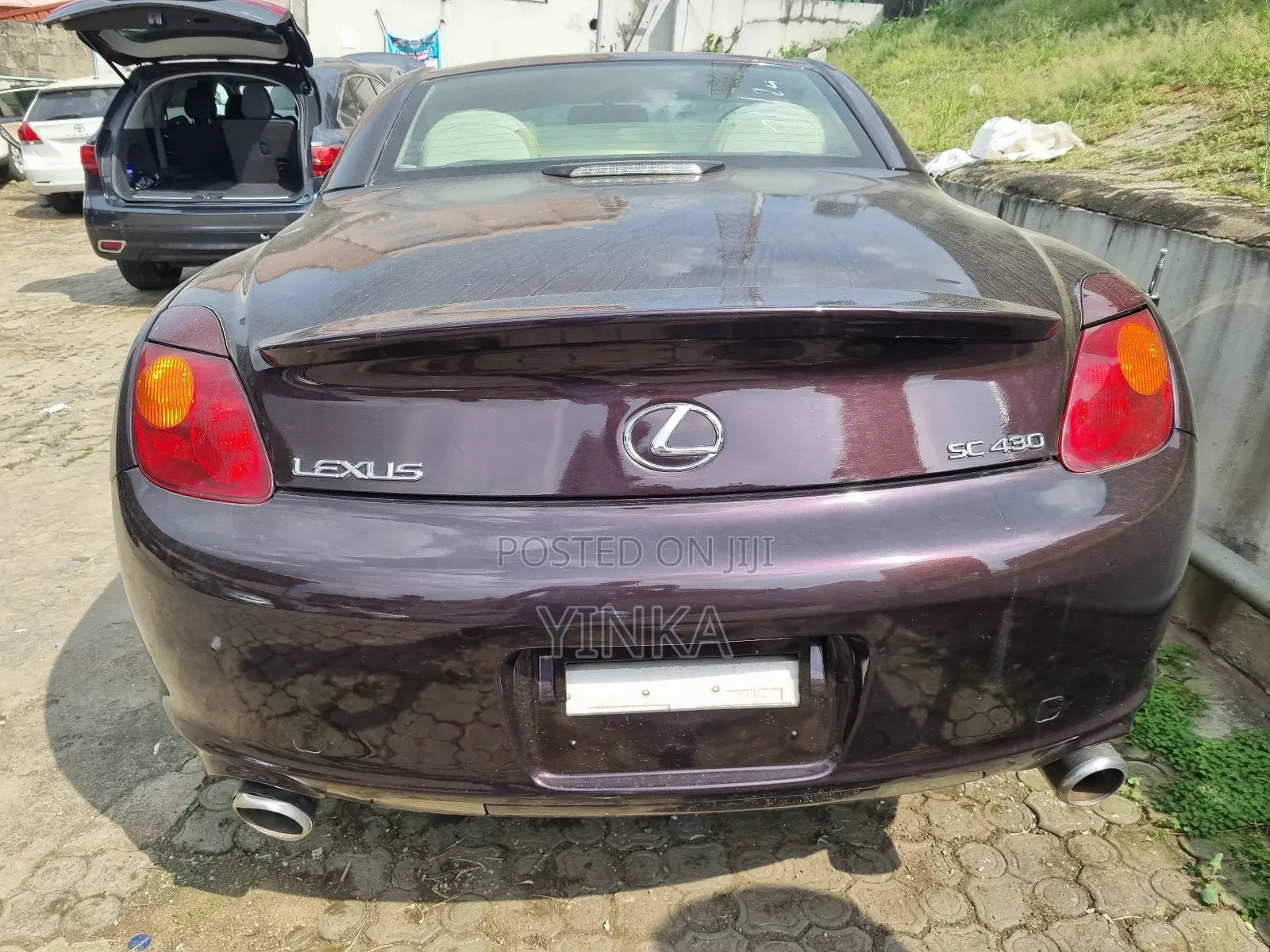 Lexus SC 2002 Burgundy