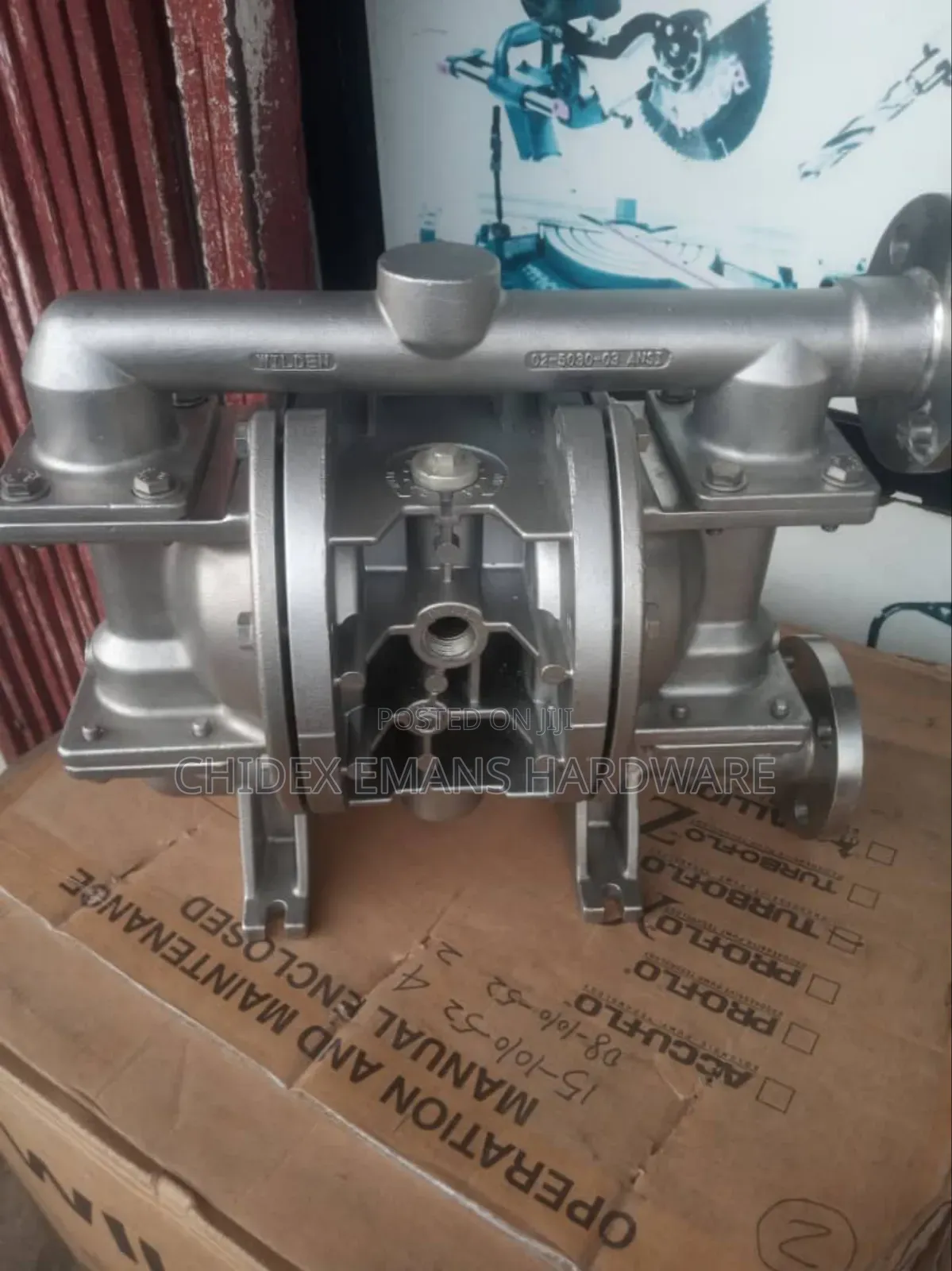 1" Stainless Air Operated Wilden Pump