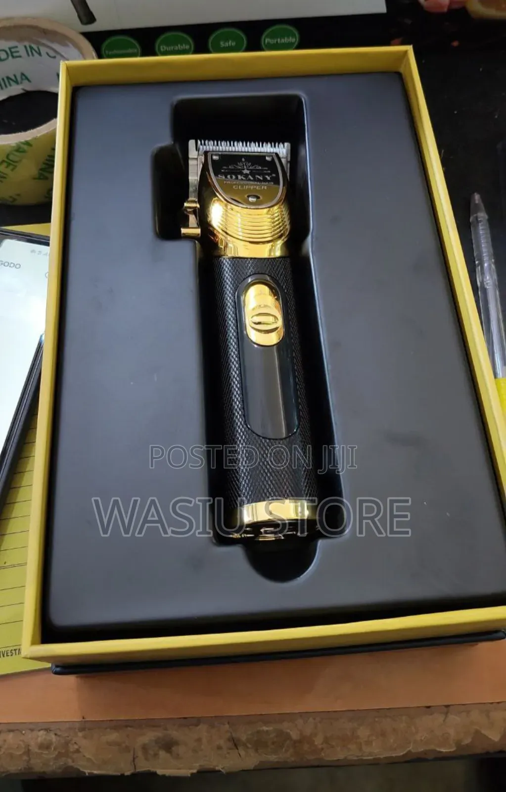 Sokany Hair Clipper 2000mah Lithium Battery