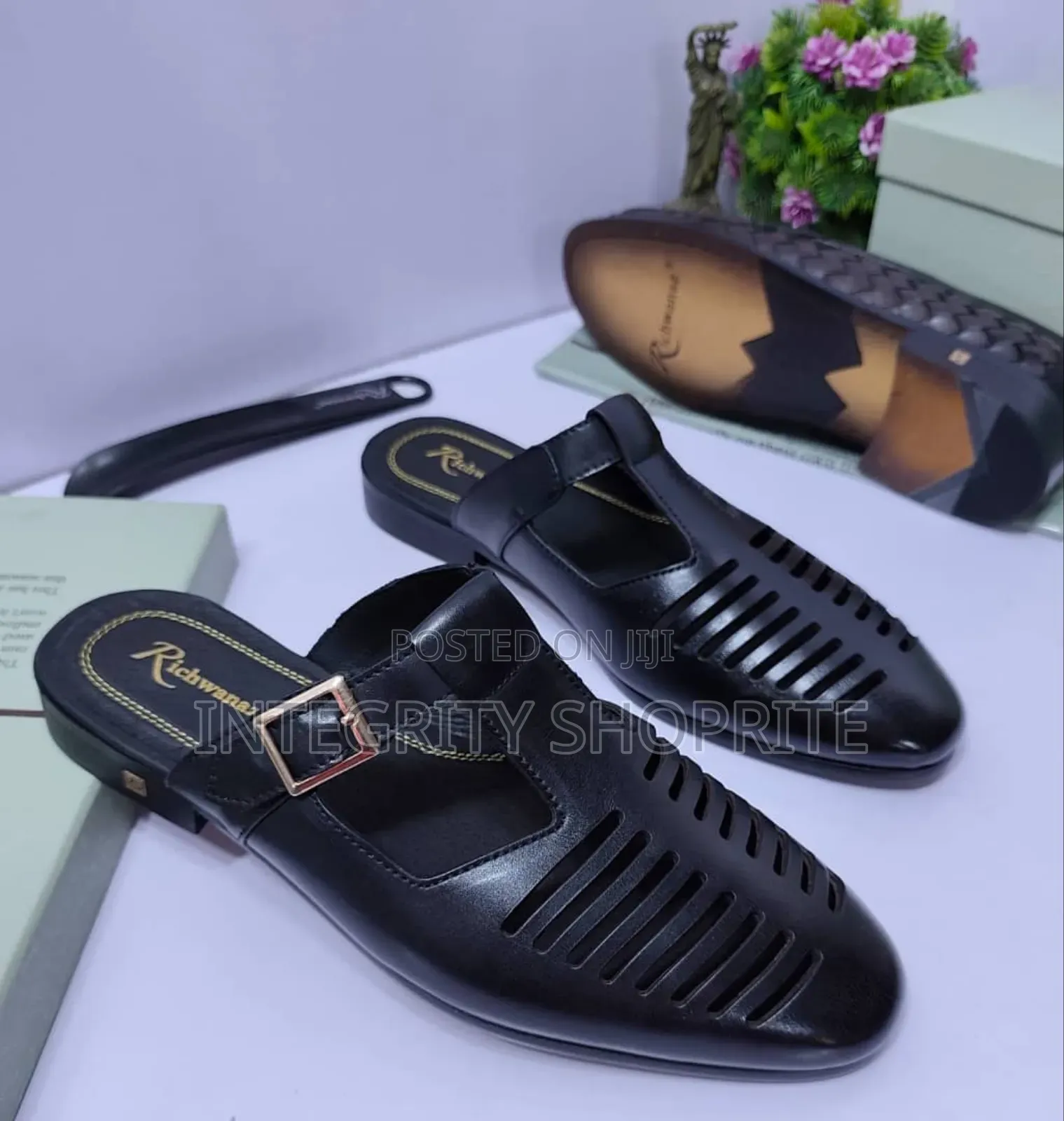 Half Leather Loafer