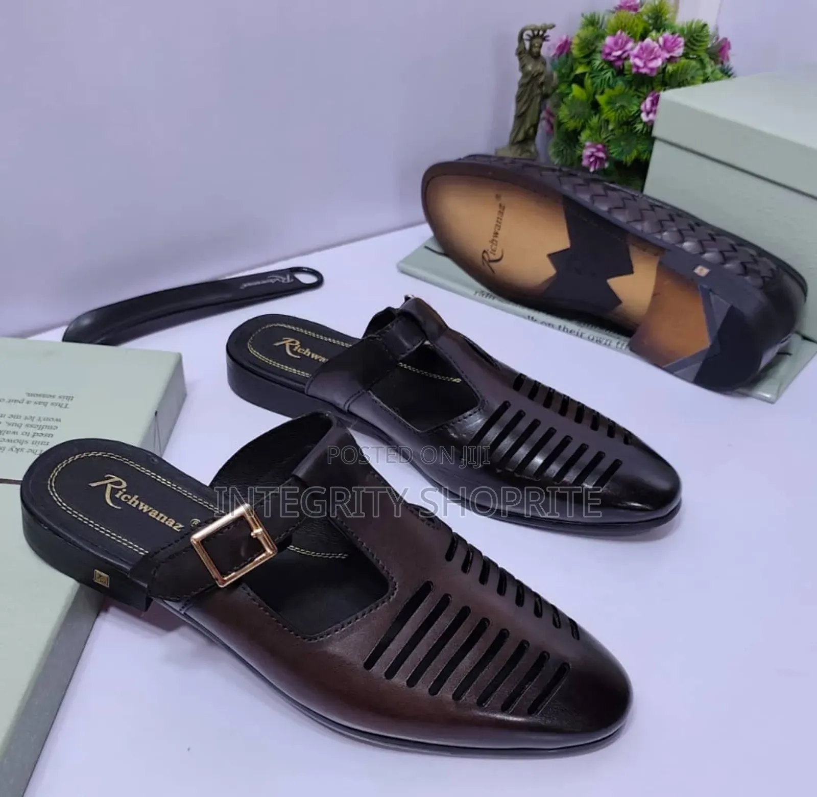 Half Leather Loafer