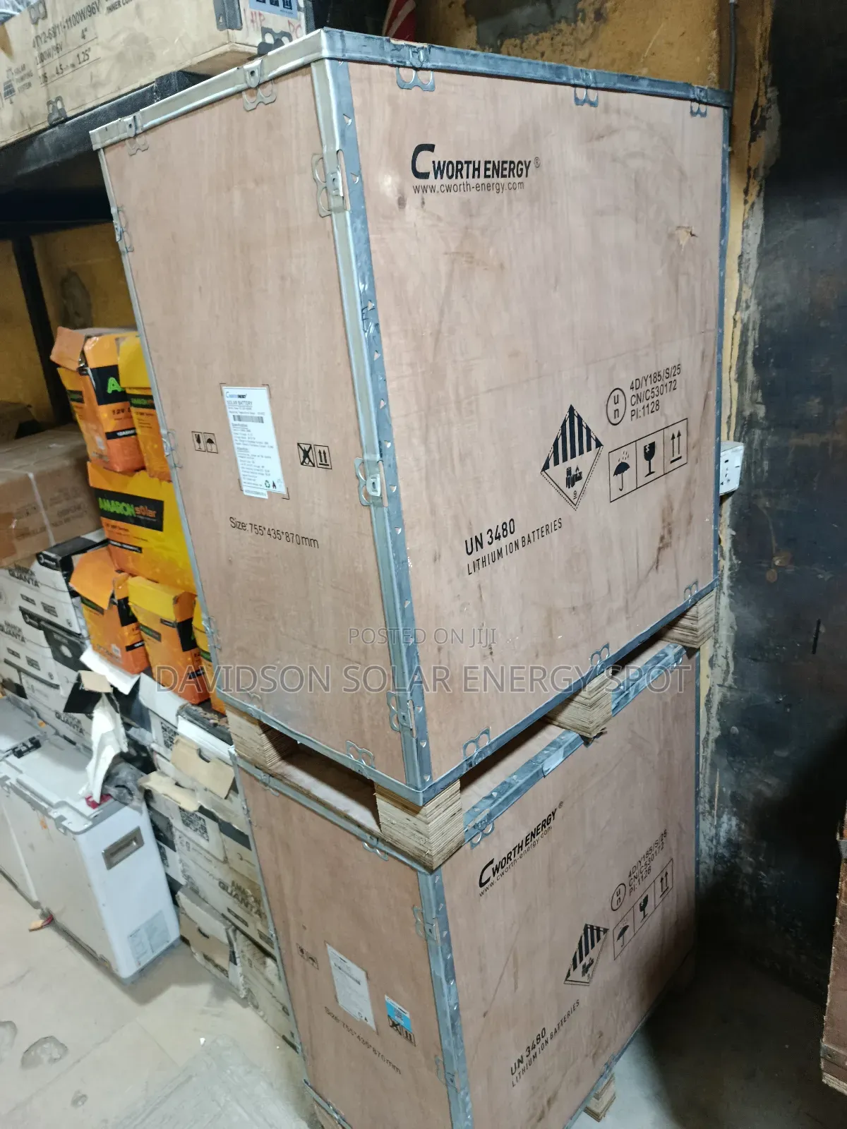 20kwh Cworth Solar Lithium Ion Battery