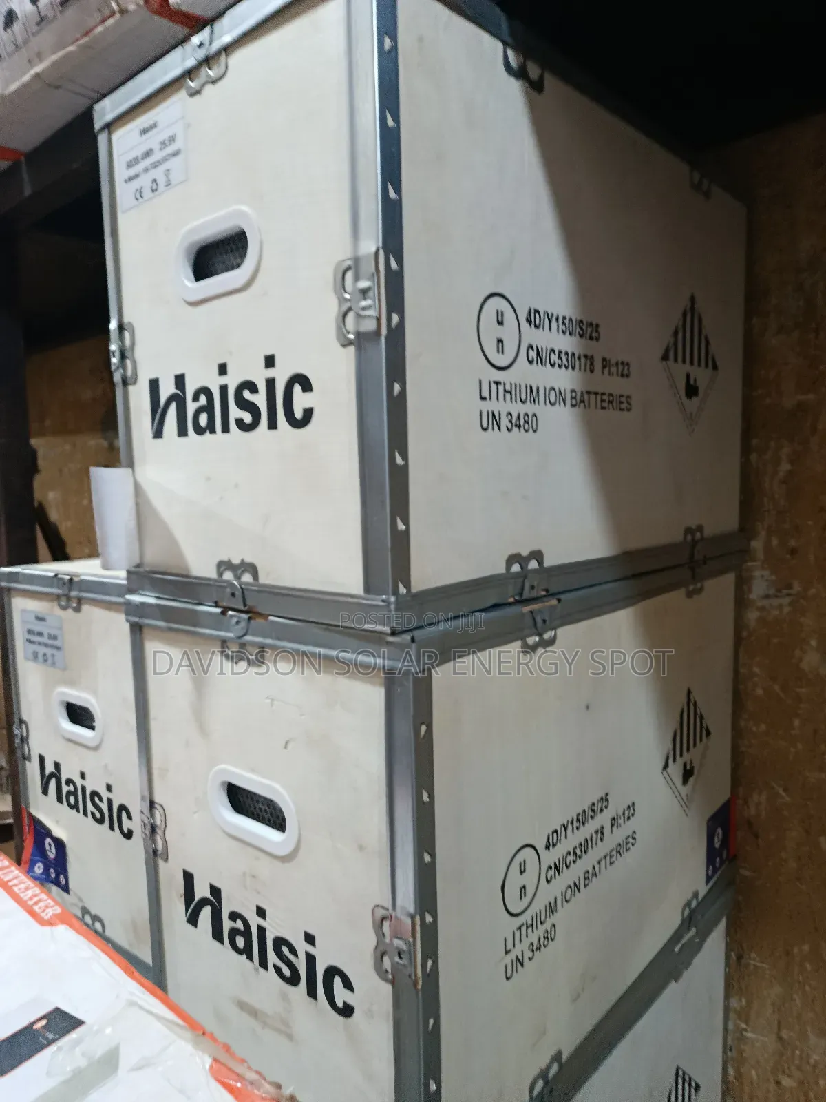 4kwh 12v Haisic Solar Lithium Ion Battery