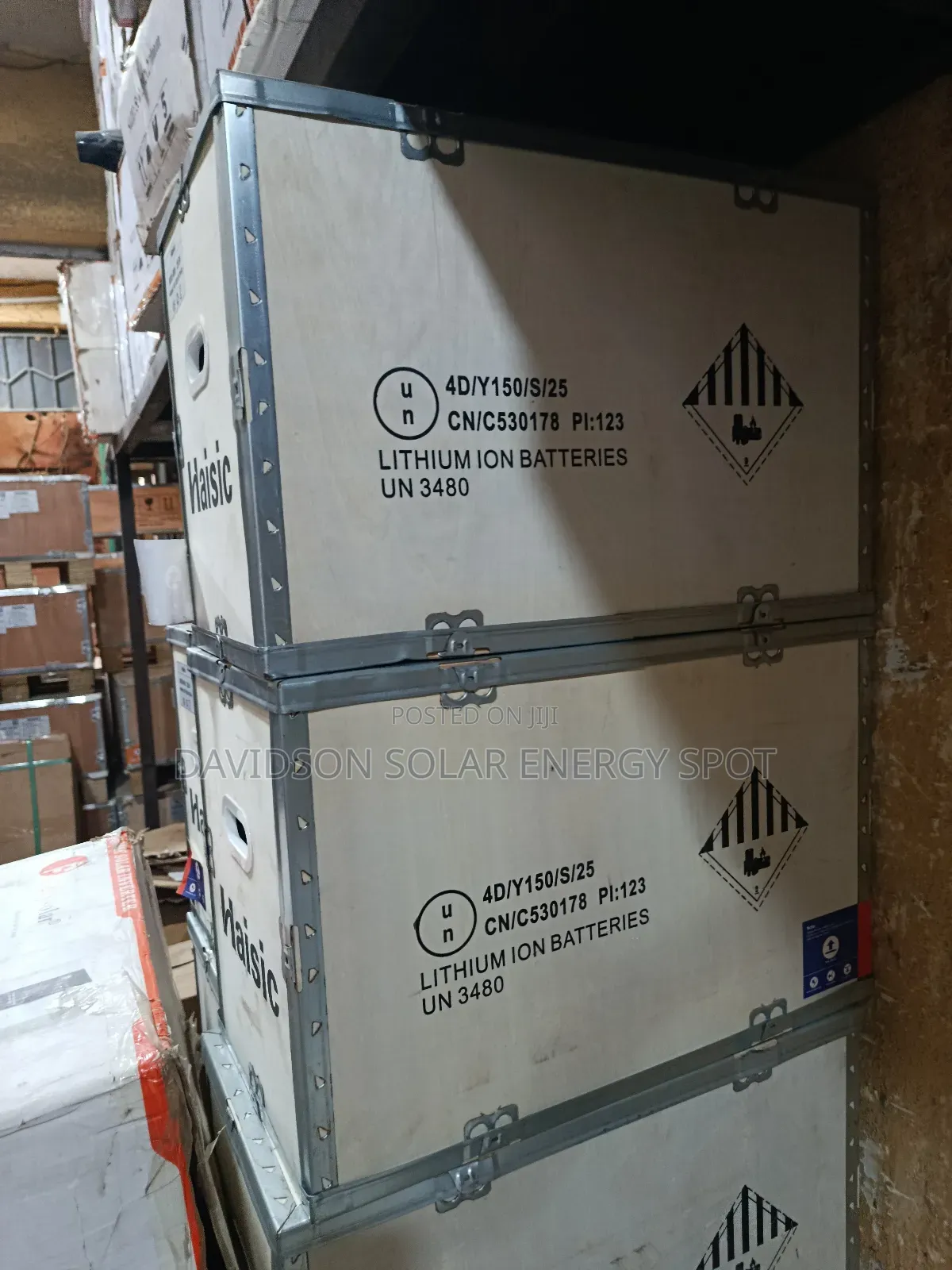 4kwh 12v Haisic Solar Lithium Ion Battery