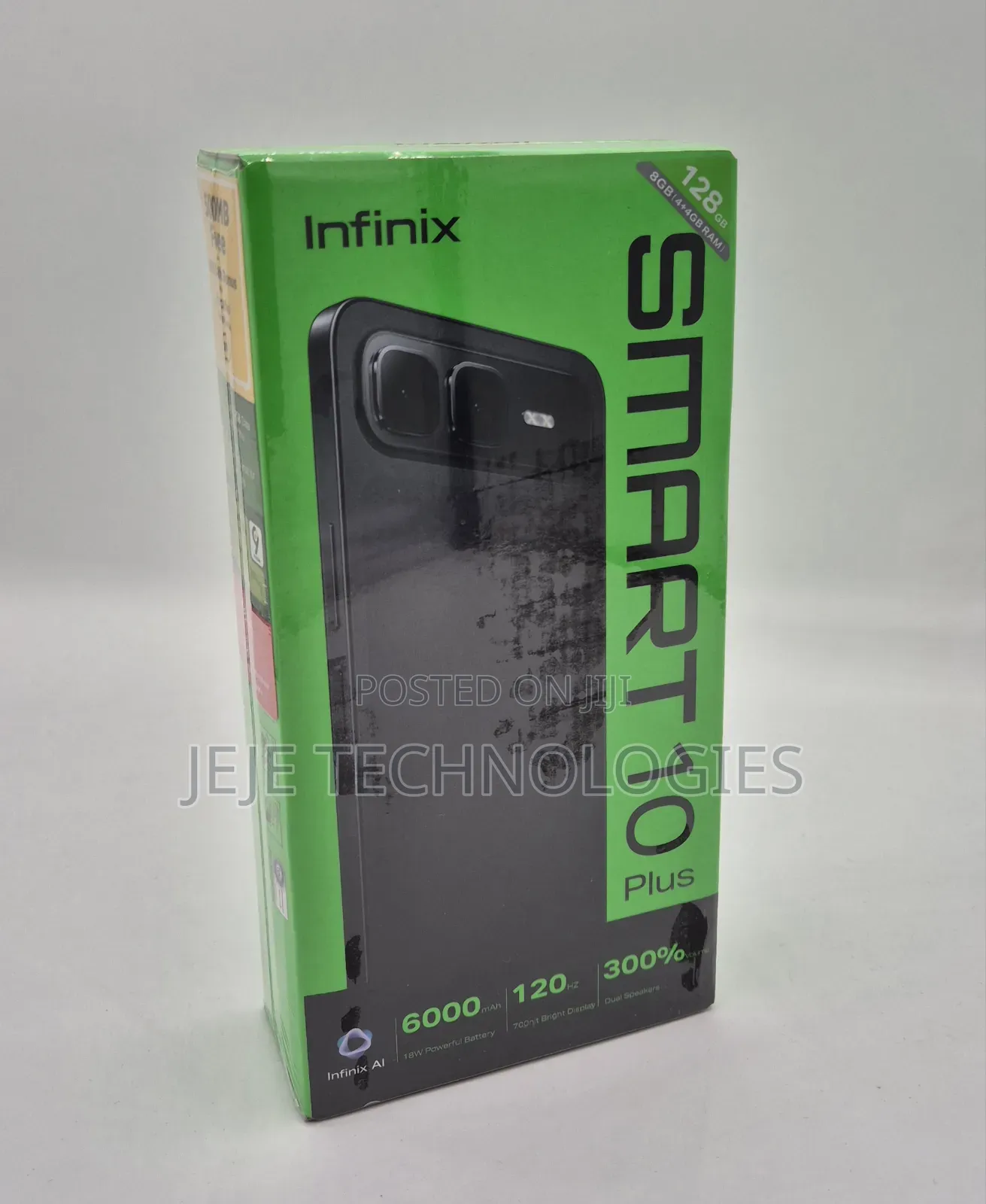 New Infinix Smart 10 Plus 128 GB Black