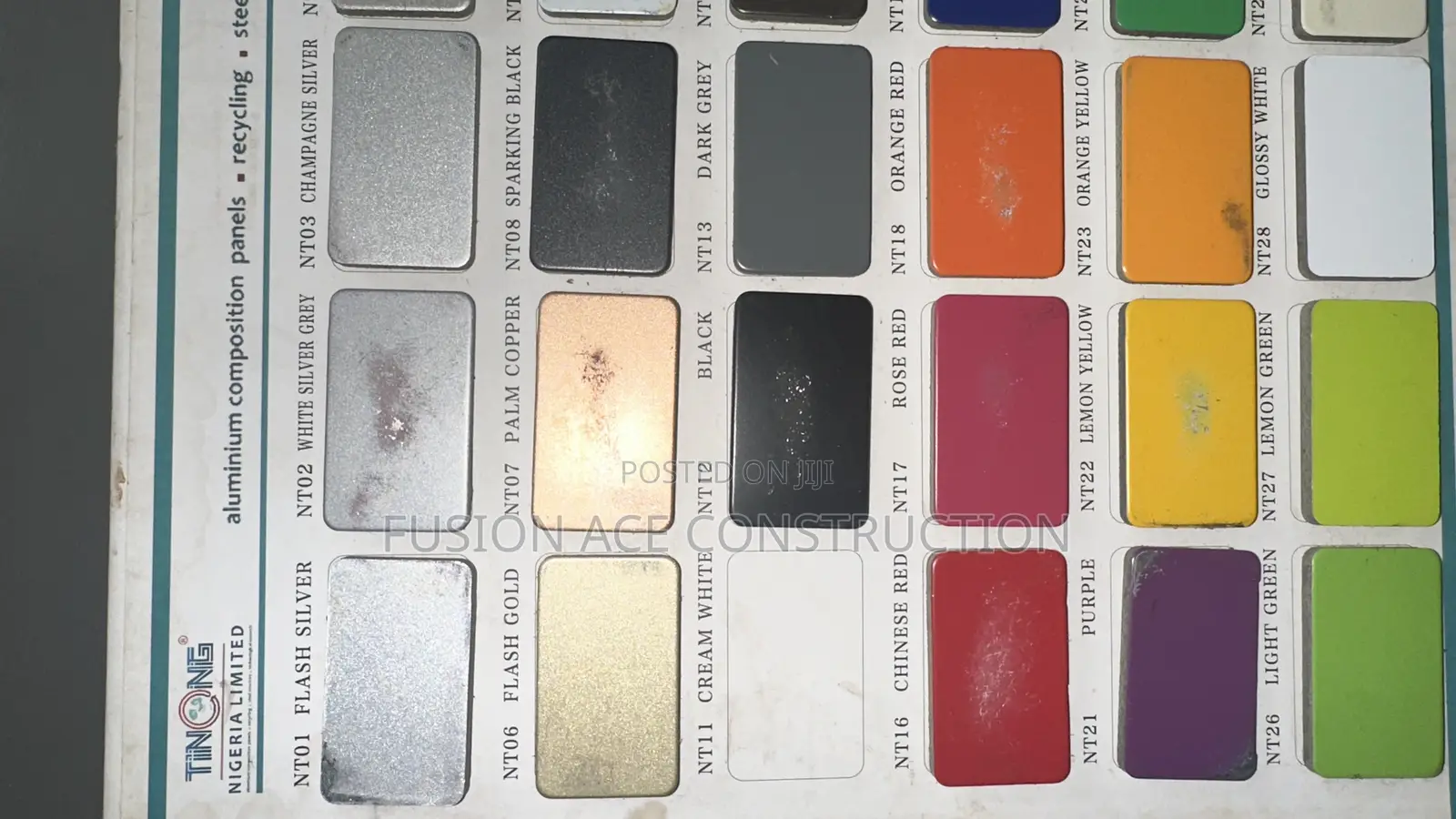 Alucoboard Wall Claddings in Various Colors and Designs
