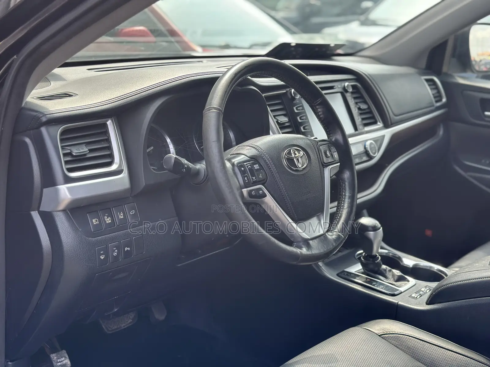 Toyota Highlander Limited 4dr SUV AWD (3.5L 6cyl 6A) 2015 Black